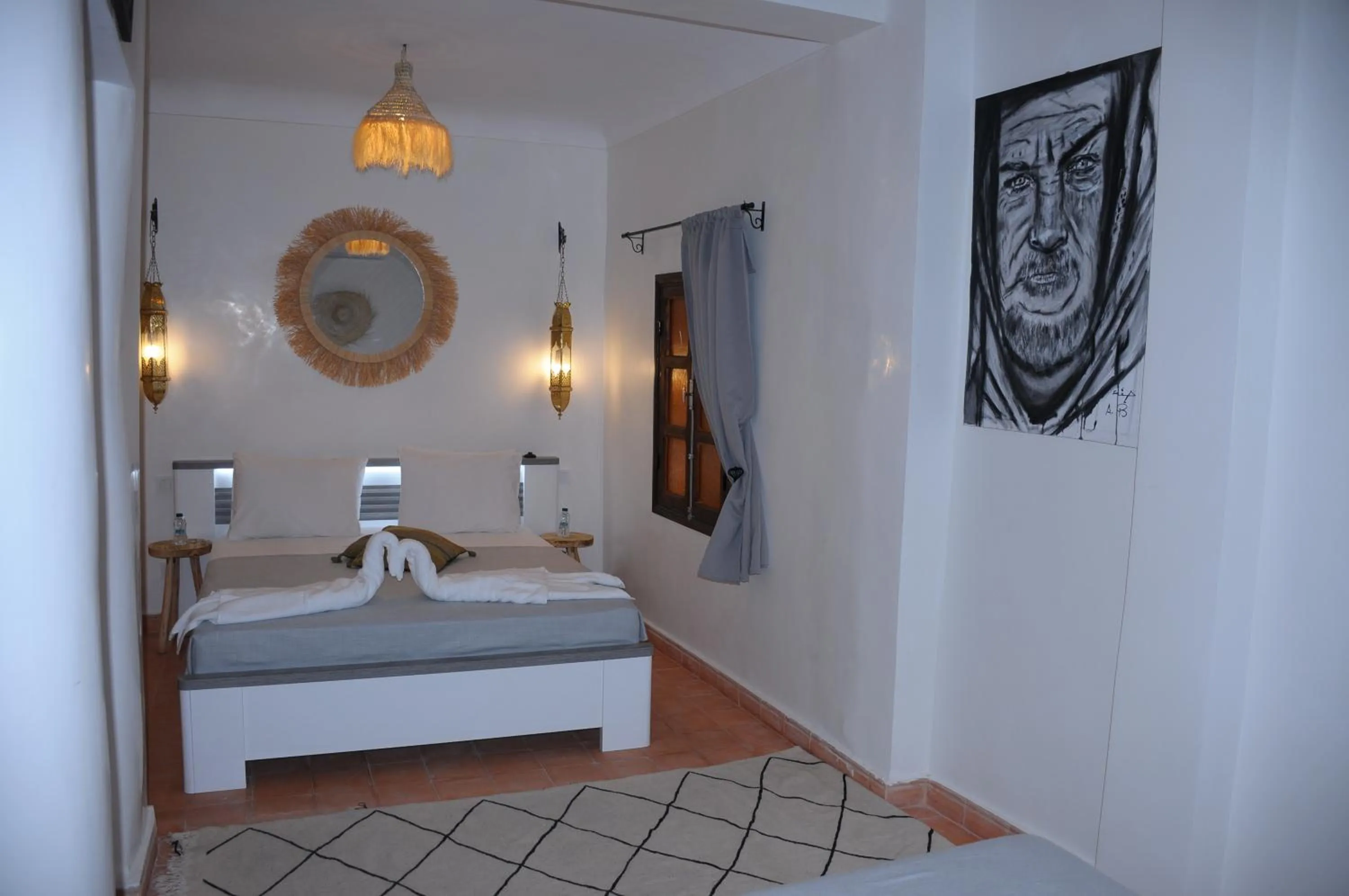 Photo of the whole room, Bed in Riad Le Plein Sud