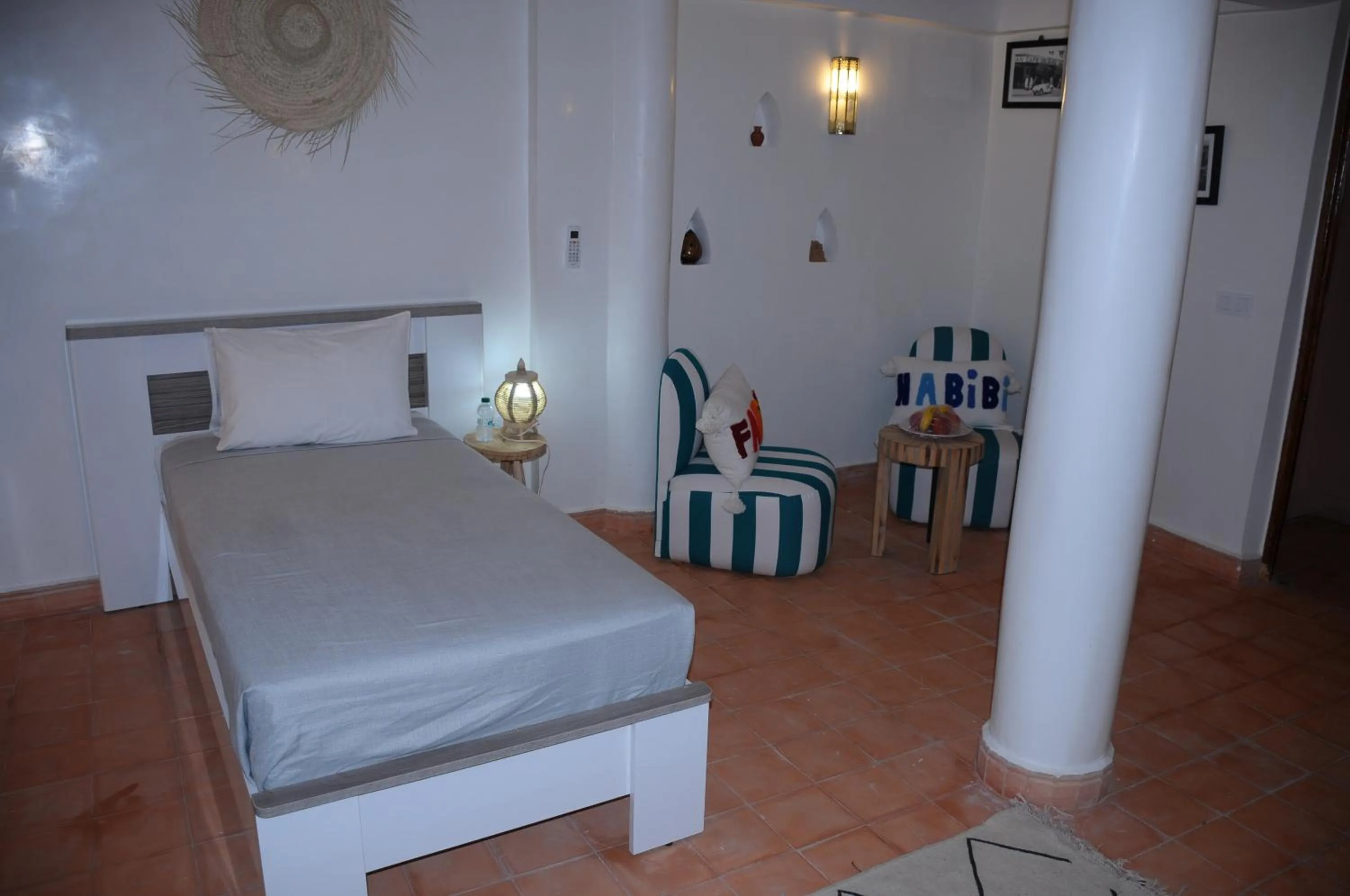 Bed in Riad Le Plein Sud