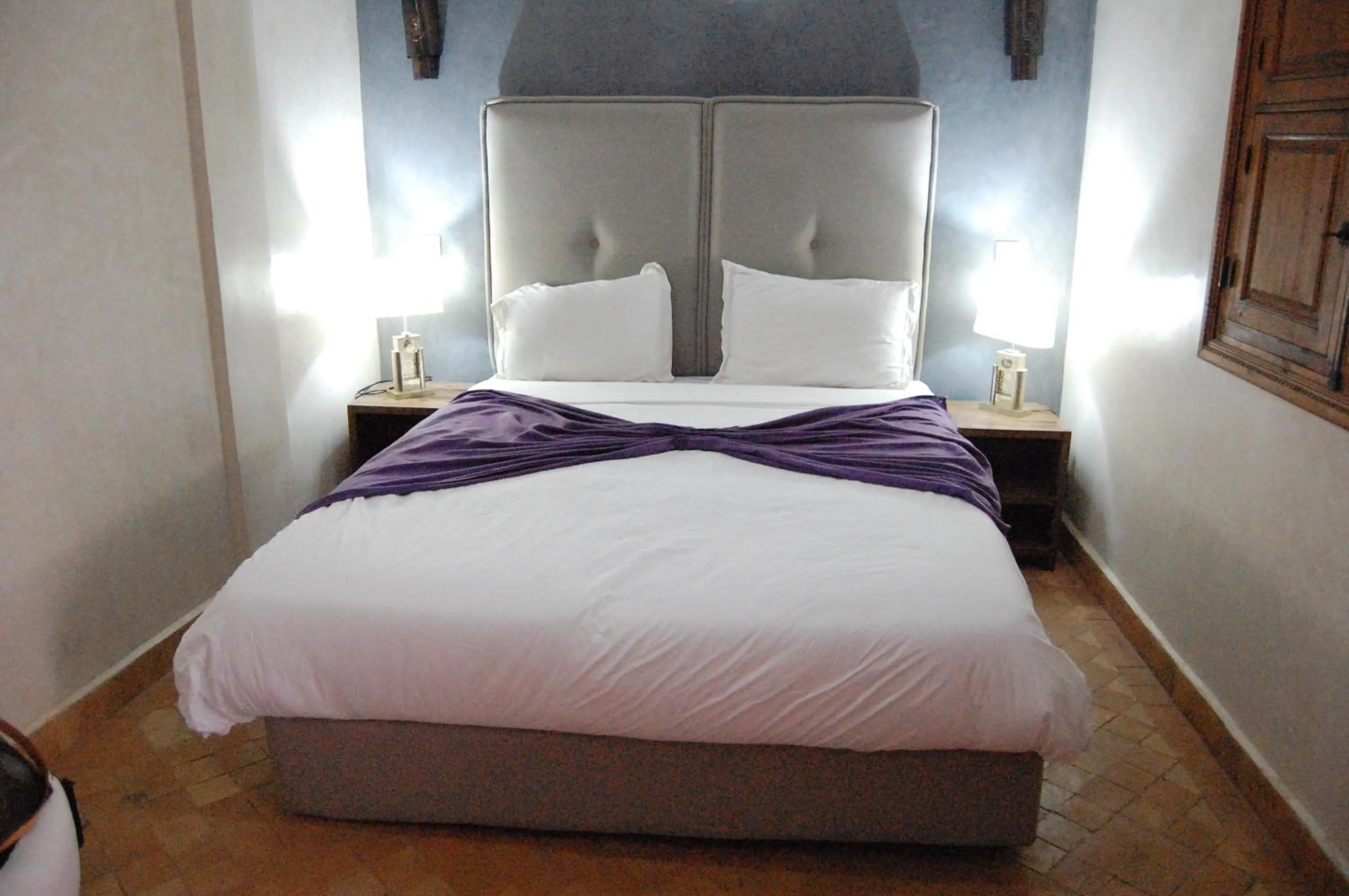 Bed in Riad Le Plein Sud