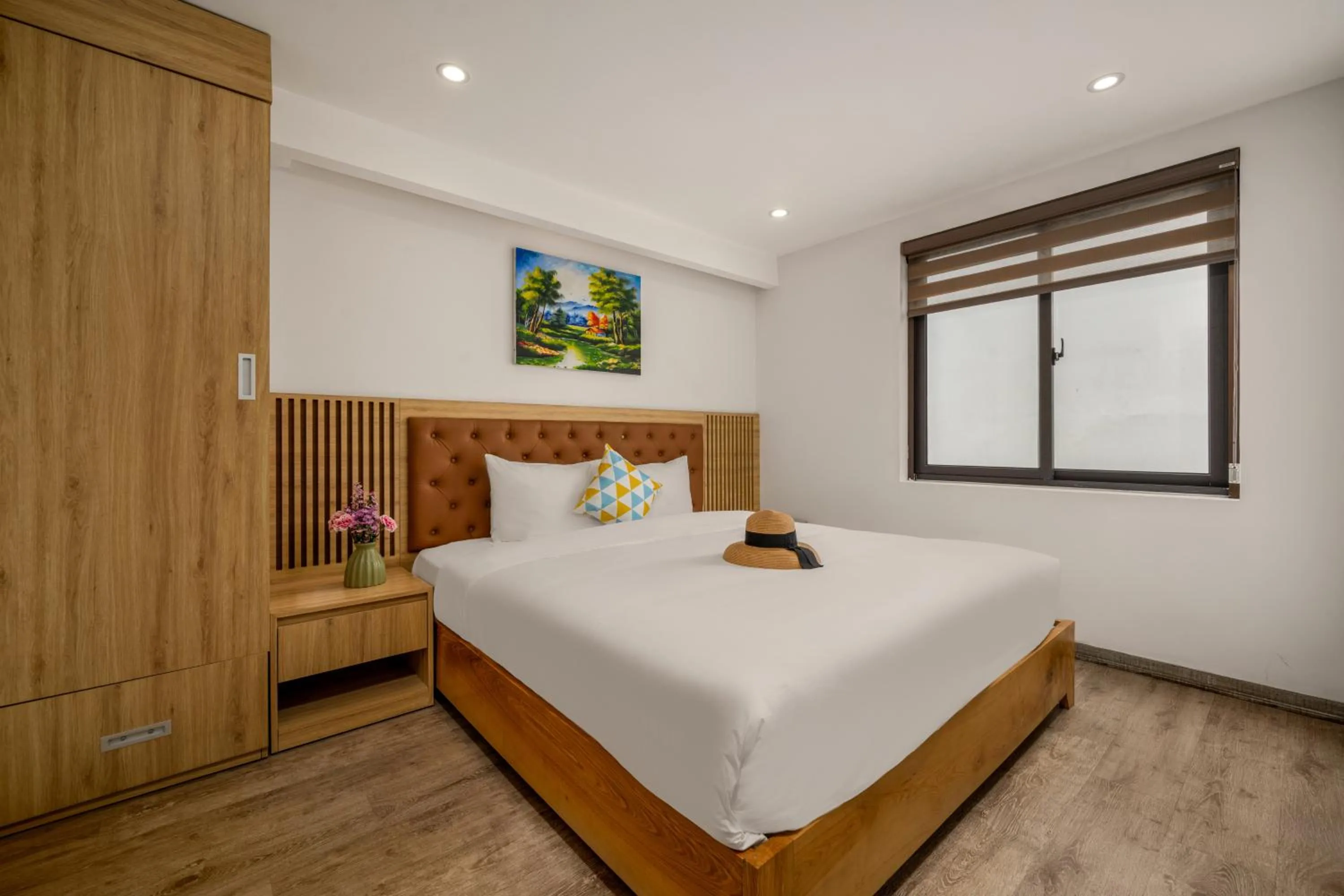 Bed in Lahome Boutique Villa and Apartment