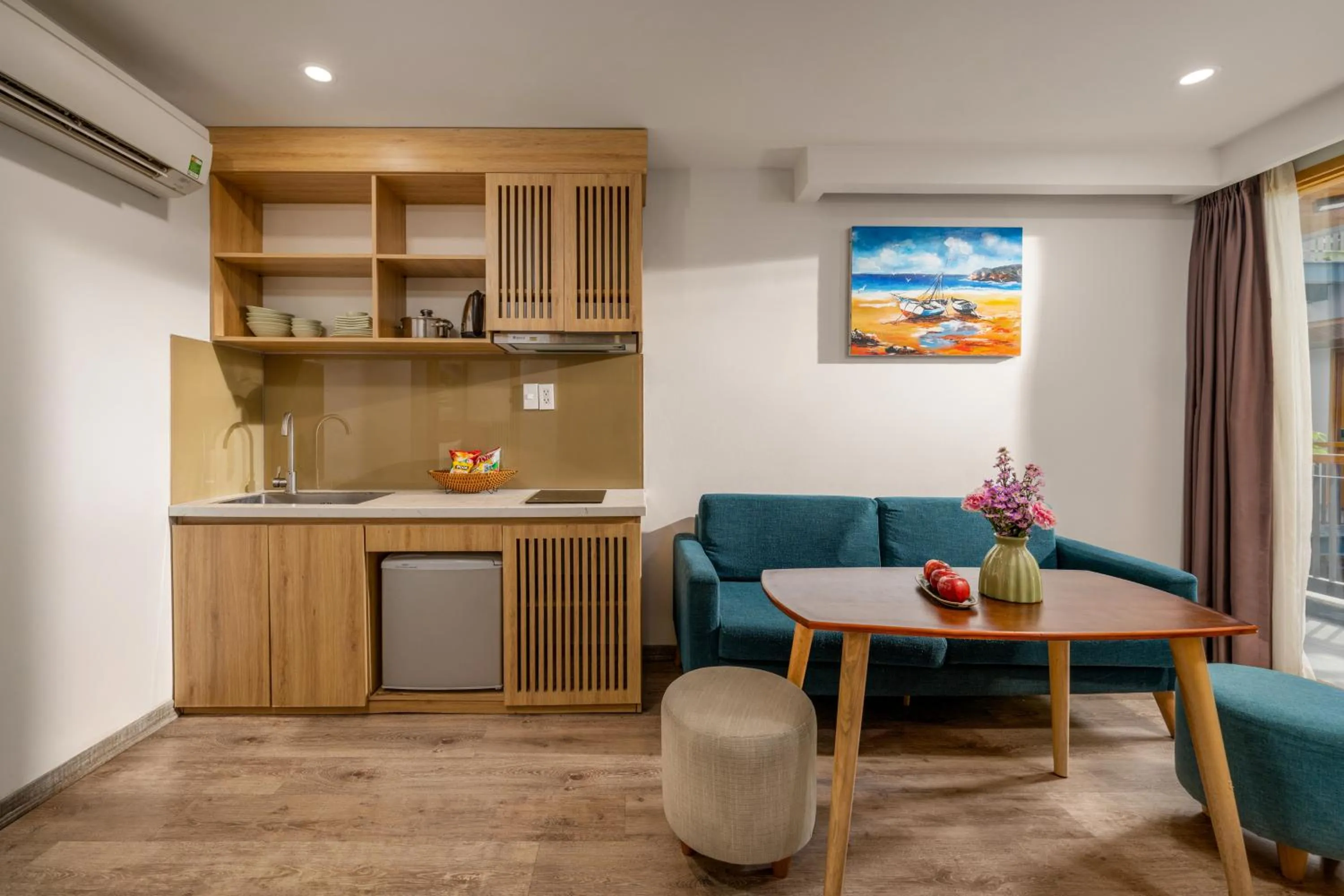 Kitchen or kitchenette in Lahome Boutique Villa and Apartment