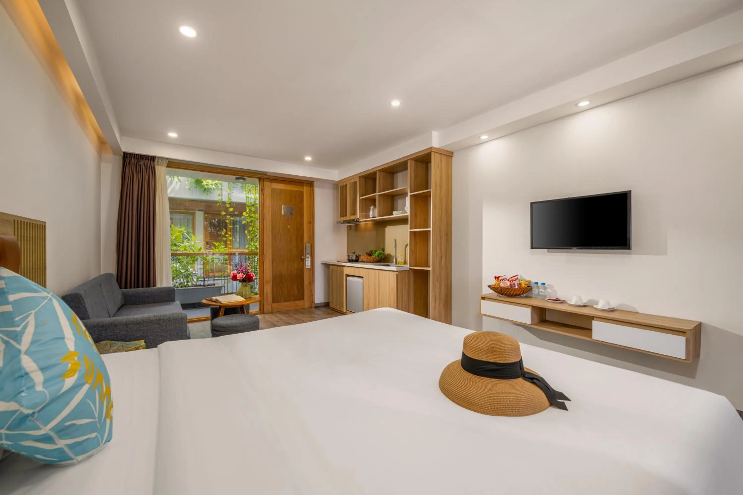 Bed in Lahome Boutique Villa and Apartment