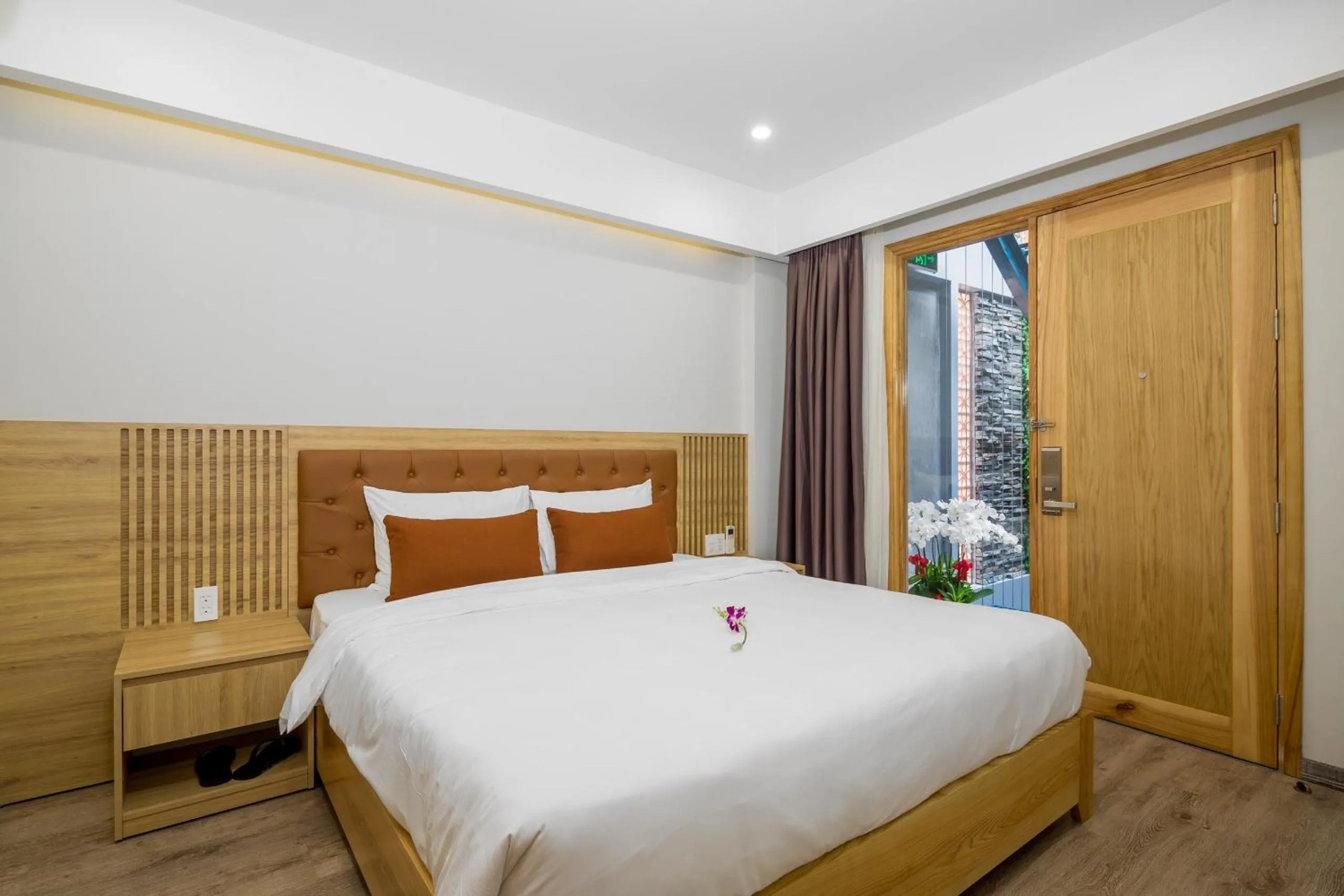 Bed in Lahome Boutique Villa and Apartment