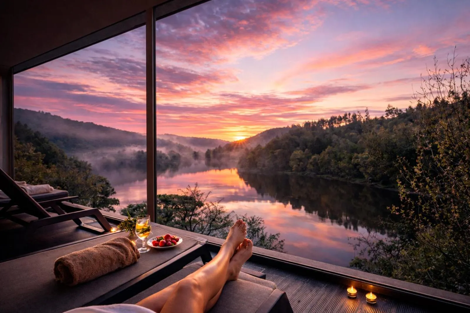 Spa and wellness centre/facilities in Hotel Rural Quinta da Conchada