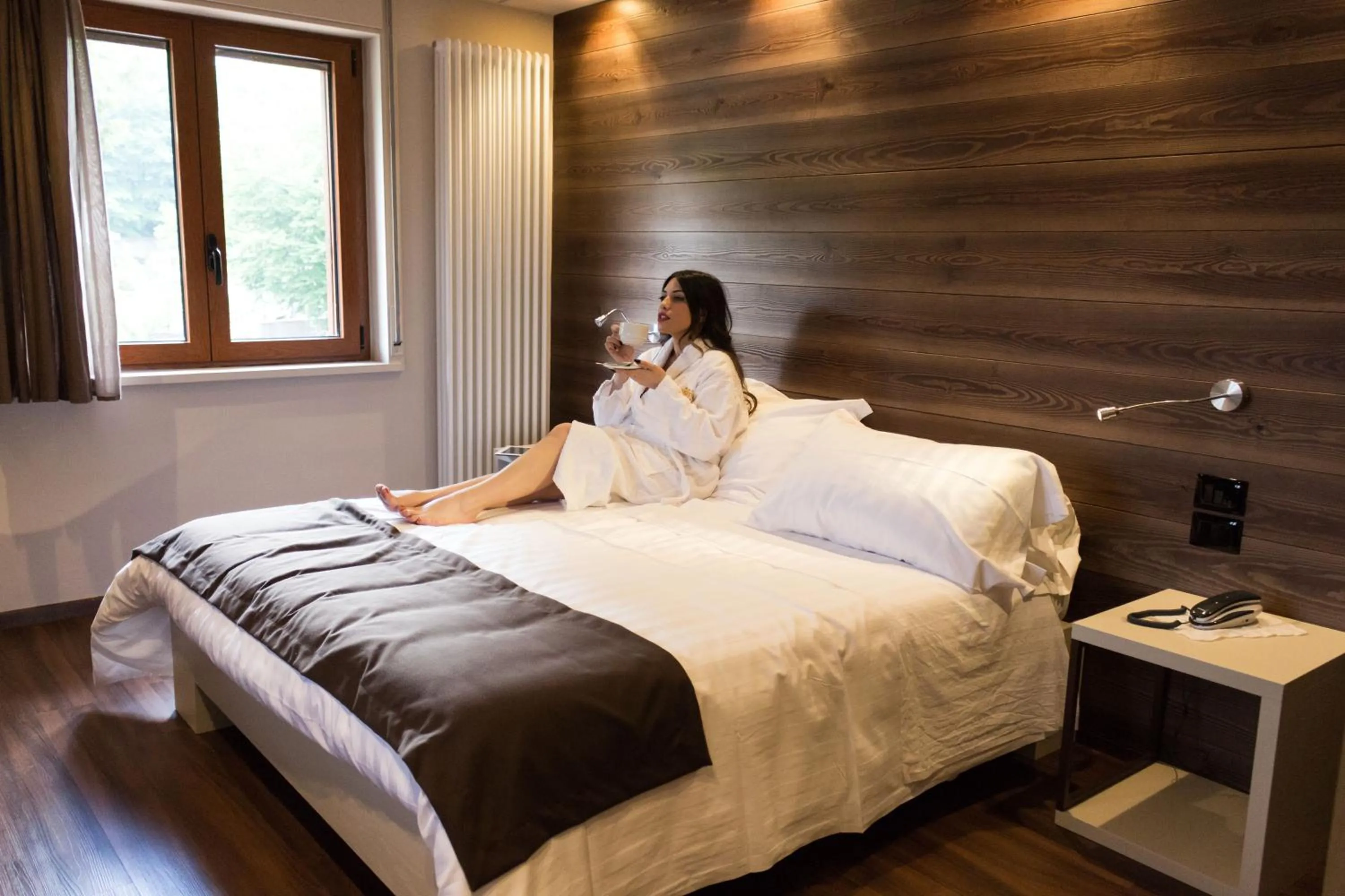 Bed in Hotel Centrale