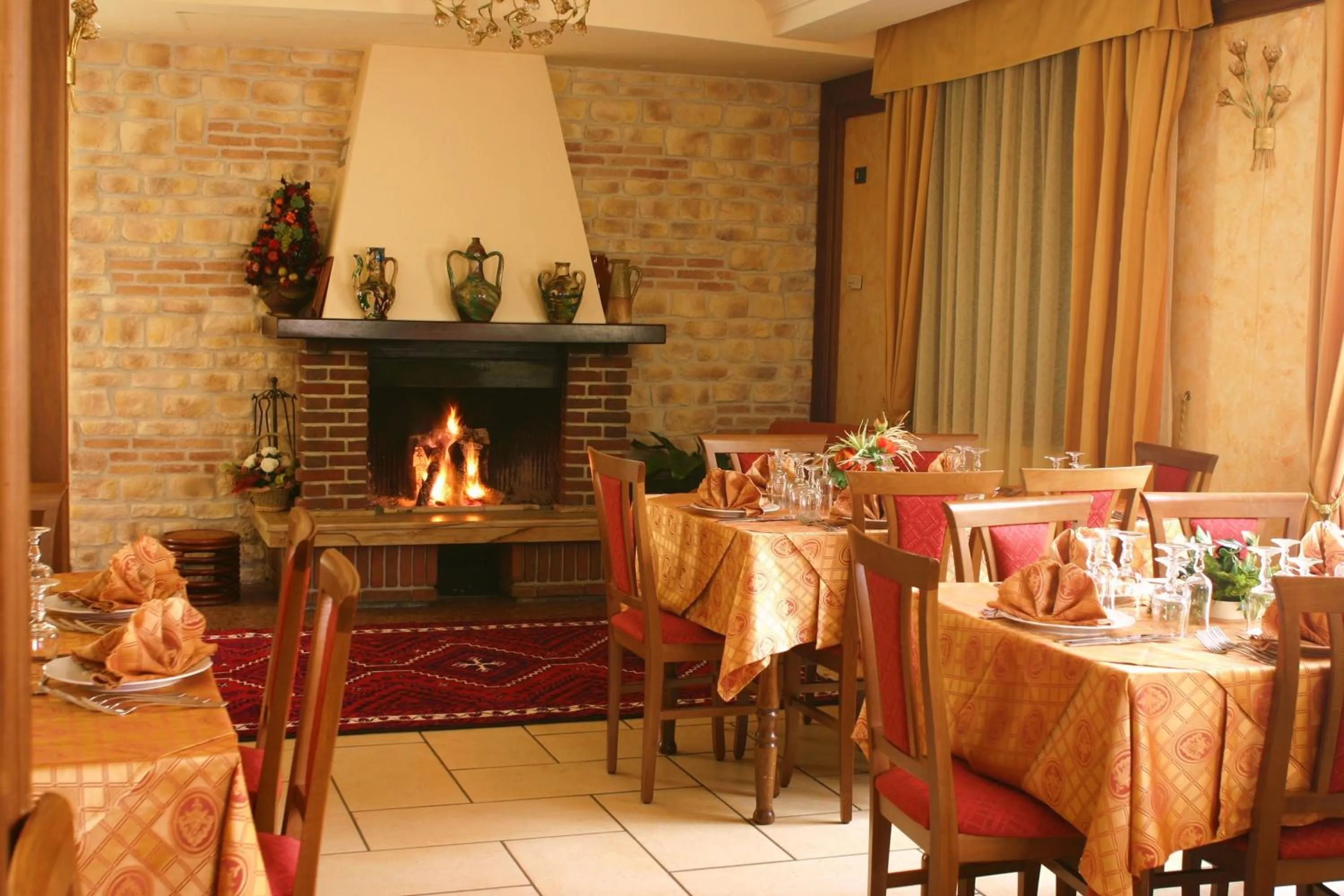 Decorative detail in Hotel Centrale