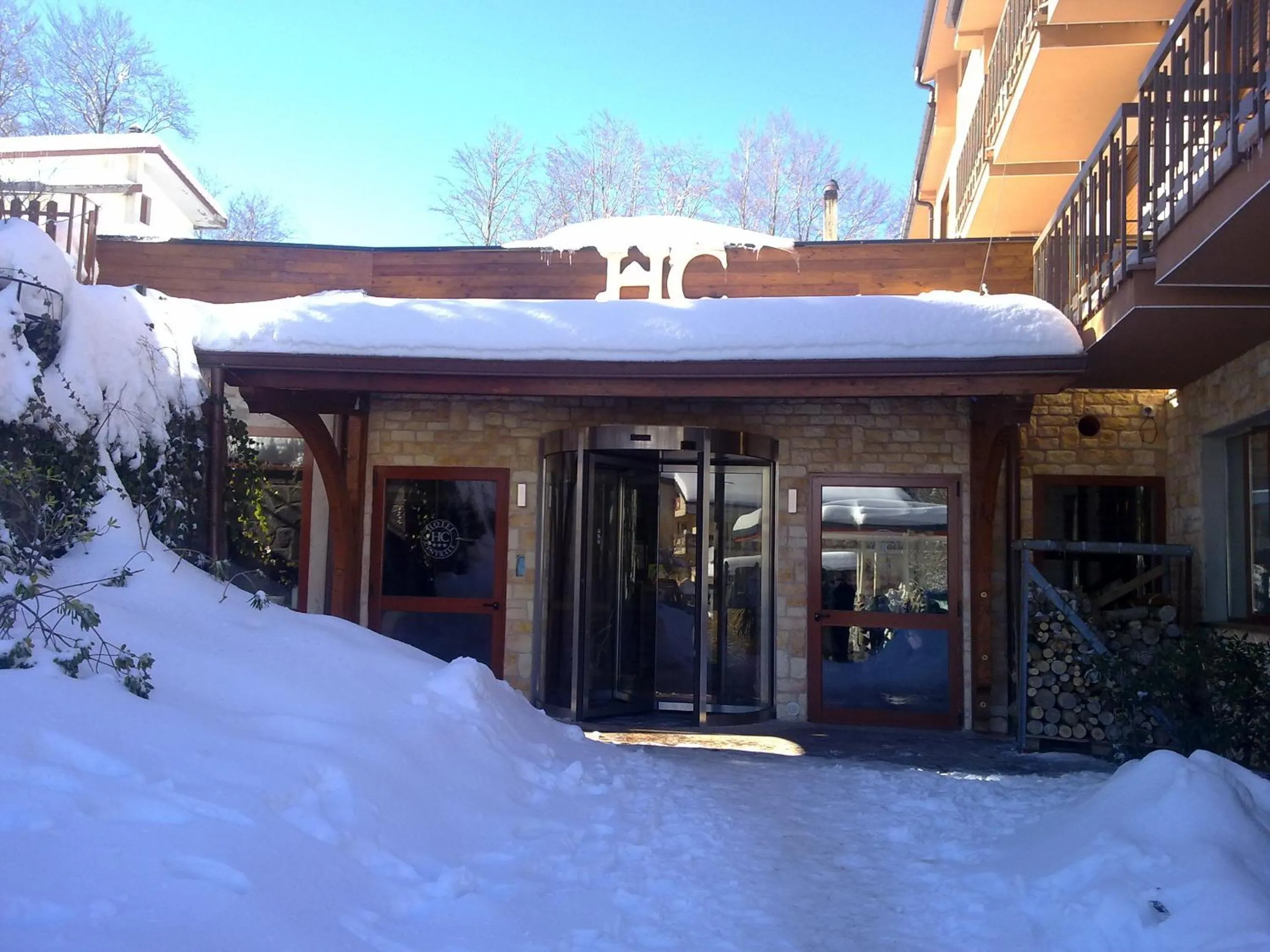 Facade/entrance in Hotel Centrale