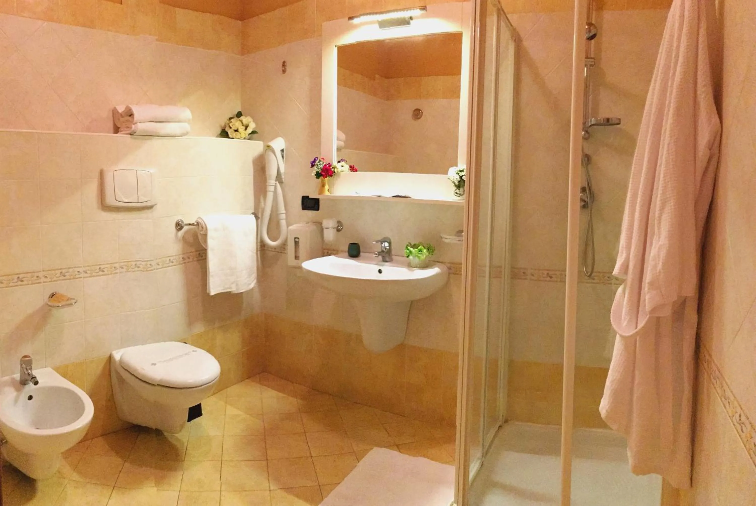 Bathroom in Hotel Centrale