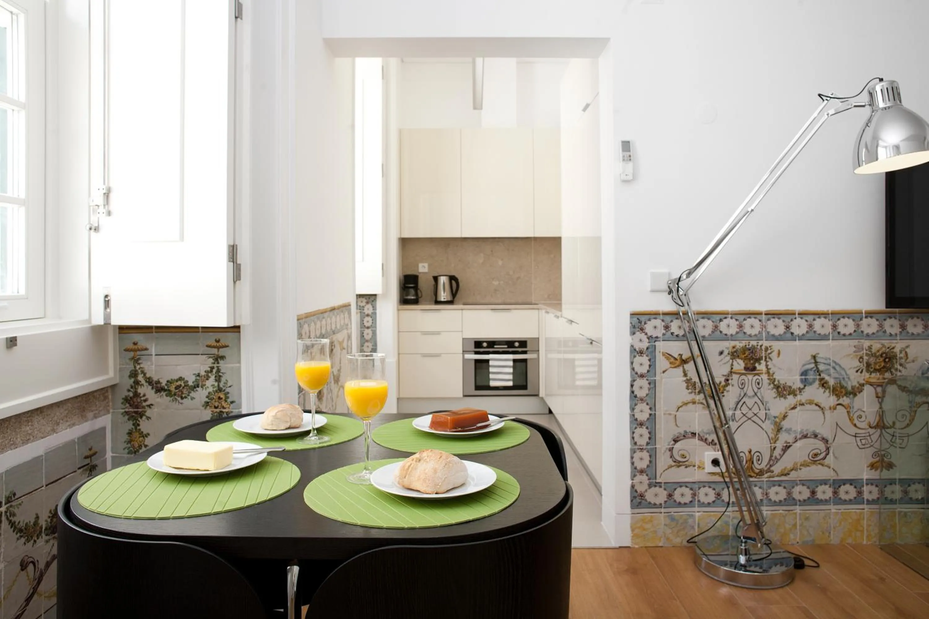 Kitchen or kitchenette in Lisbon Serviced Apartments - Baixa