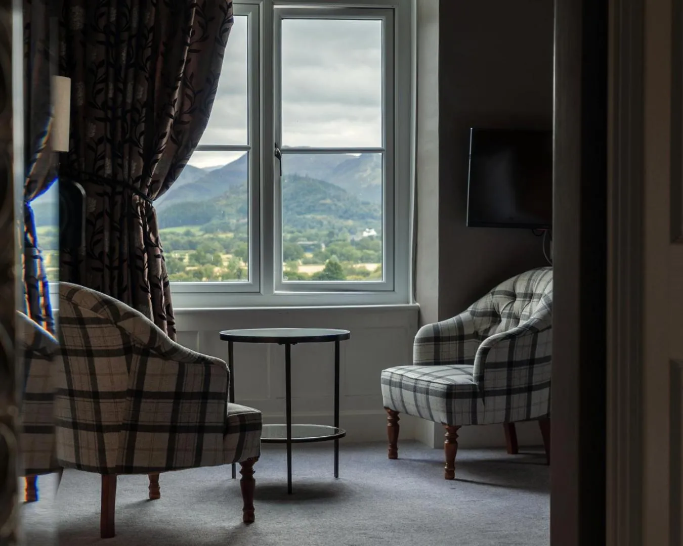Seating area in Lyzzick Hall Hotel