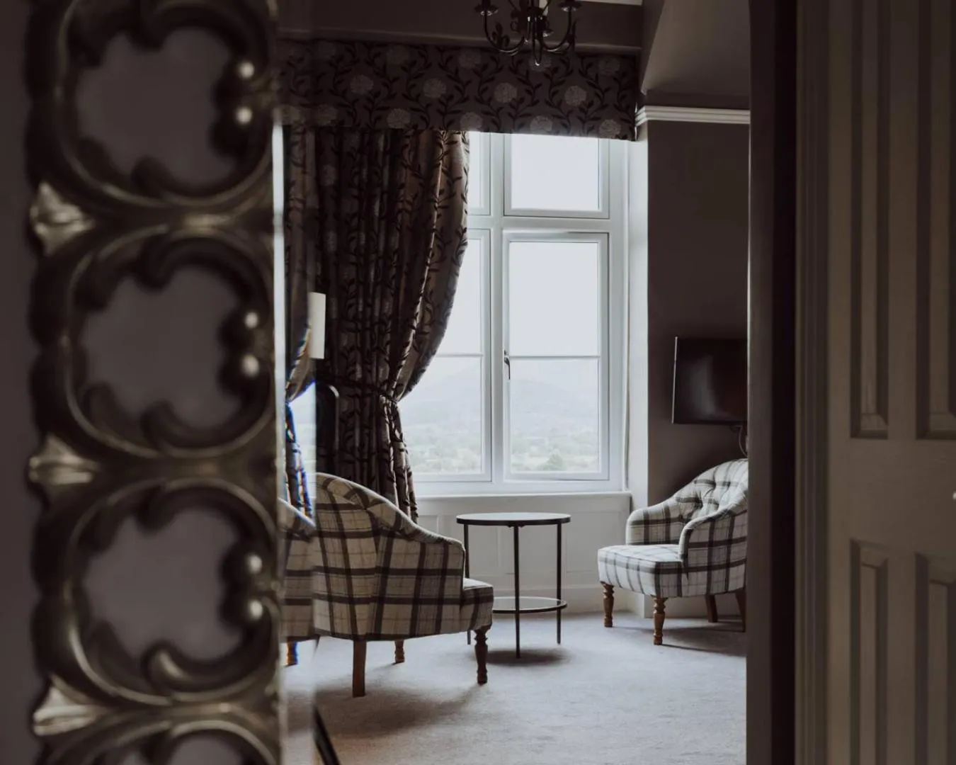 Seating area in Lyzzick Hall Hotel
