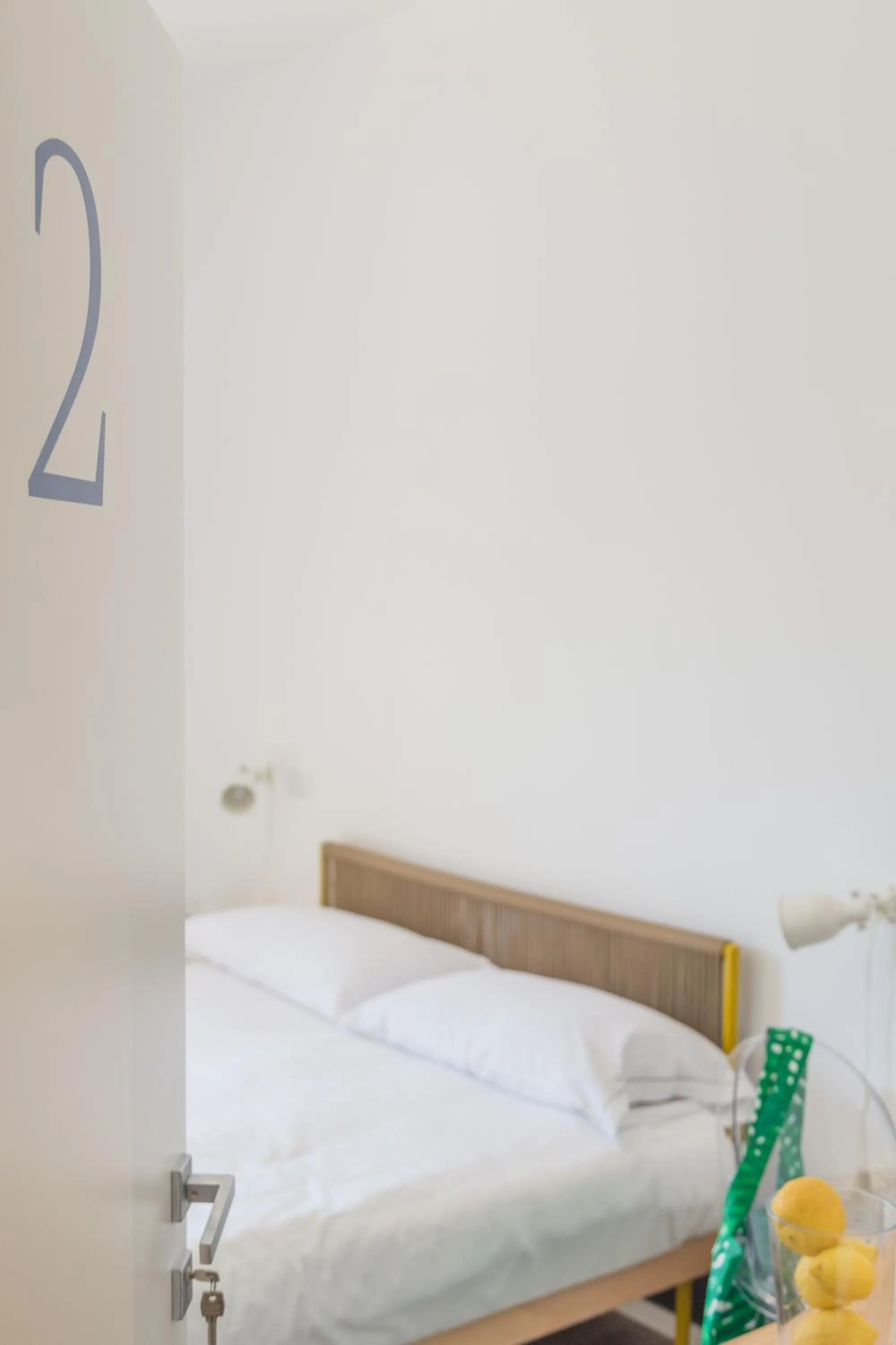 Bed in Nonna Pina Art Rooms