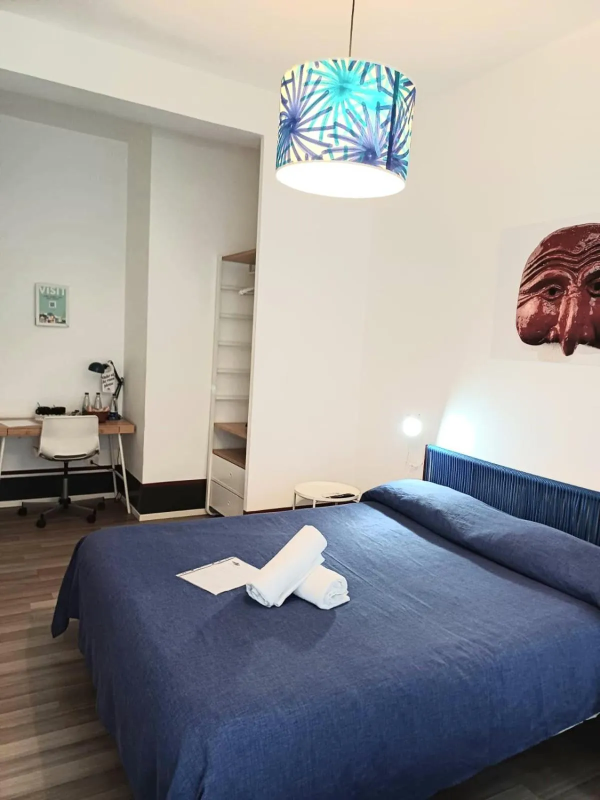 Bed in Nonna Pina Art Rooms