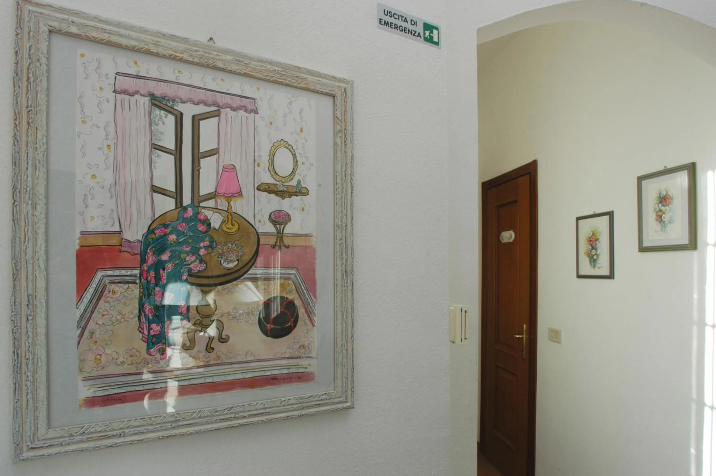 Lobby or reception in Barocchetto Romano