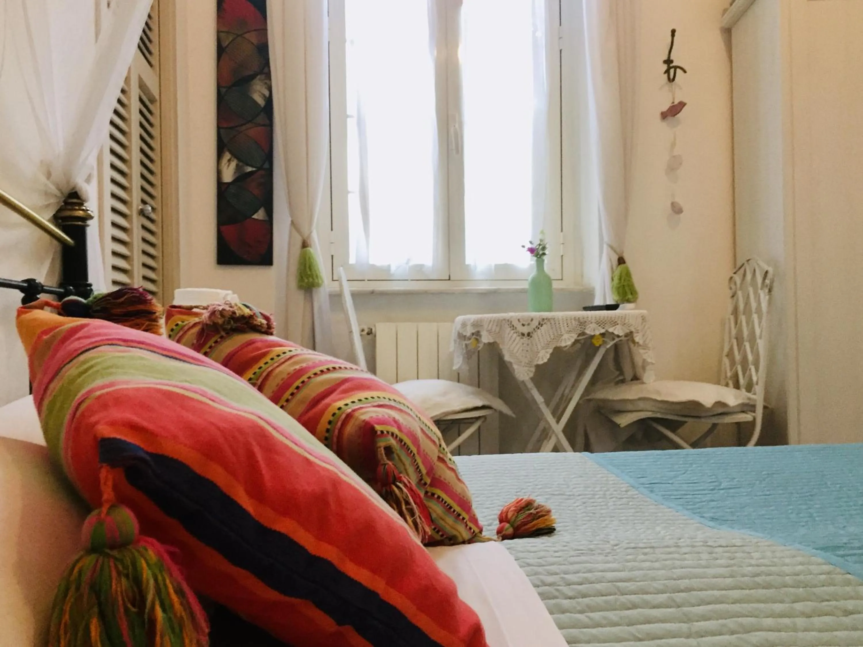 Bedroom, Bed in Barocchetto Romano