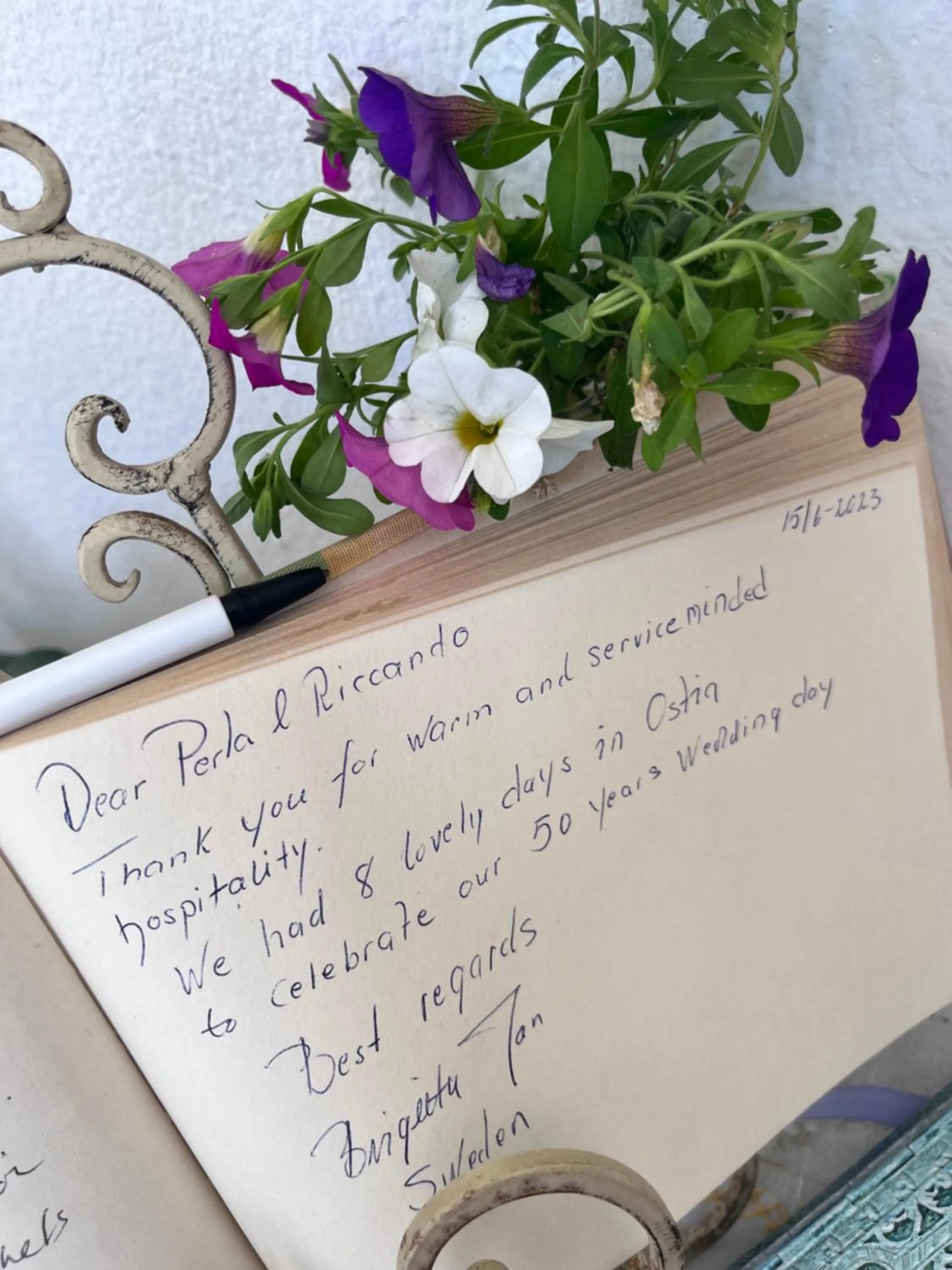 Guests in Barocchetto Romano