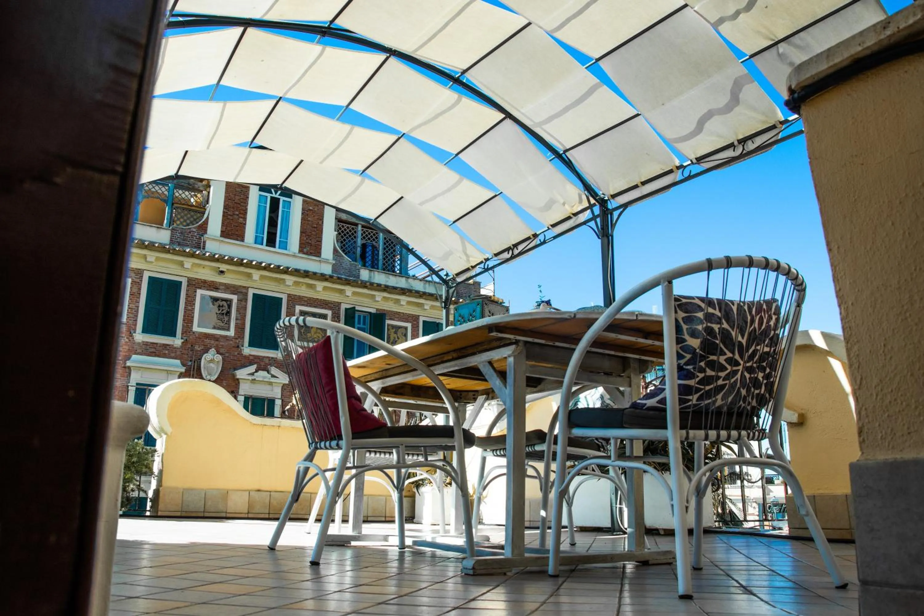 Patio in Barocchetto Romano