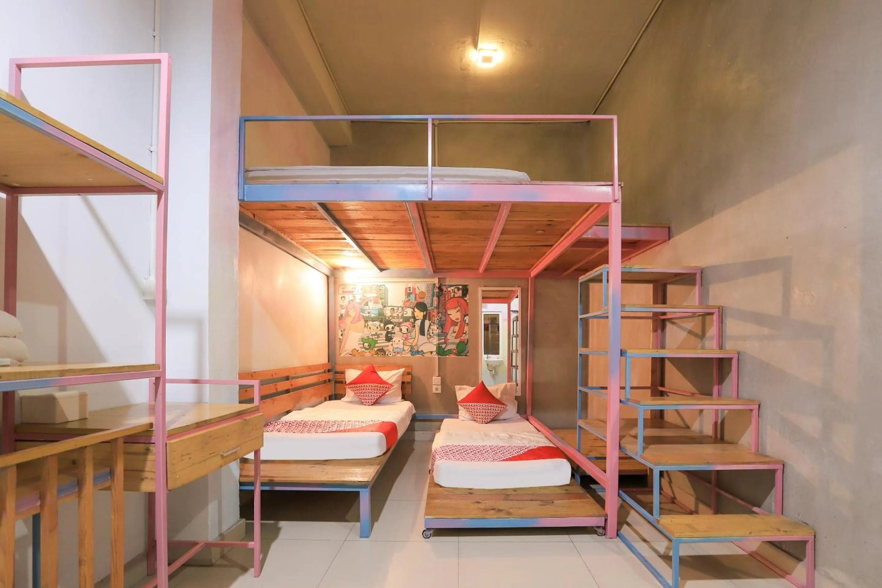 Bedroom, Bed in Hotel O Tokidoki X Ah123 Residence