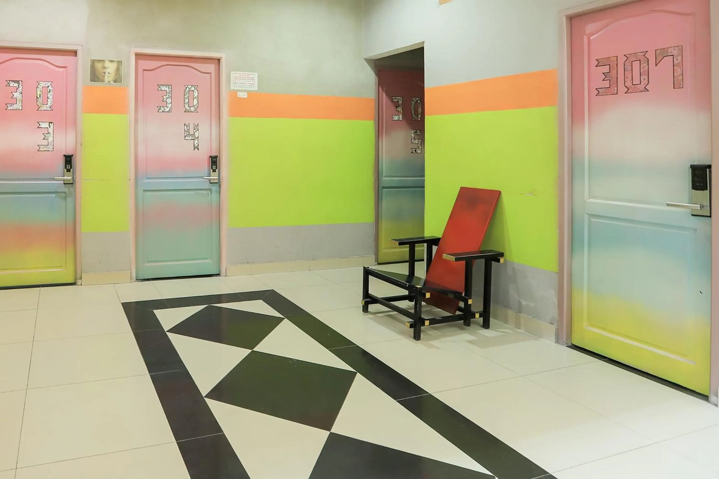 Lobby or reception in Hotel O Tokidoki X Ah123 Residence