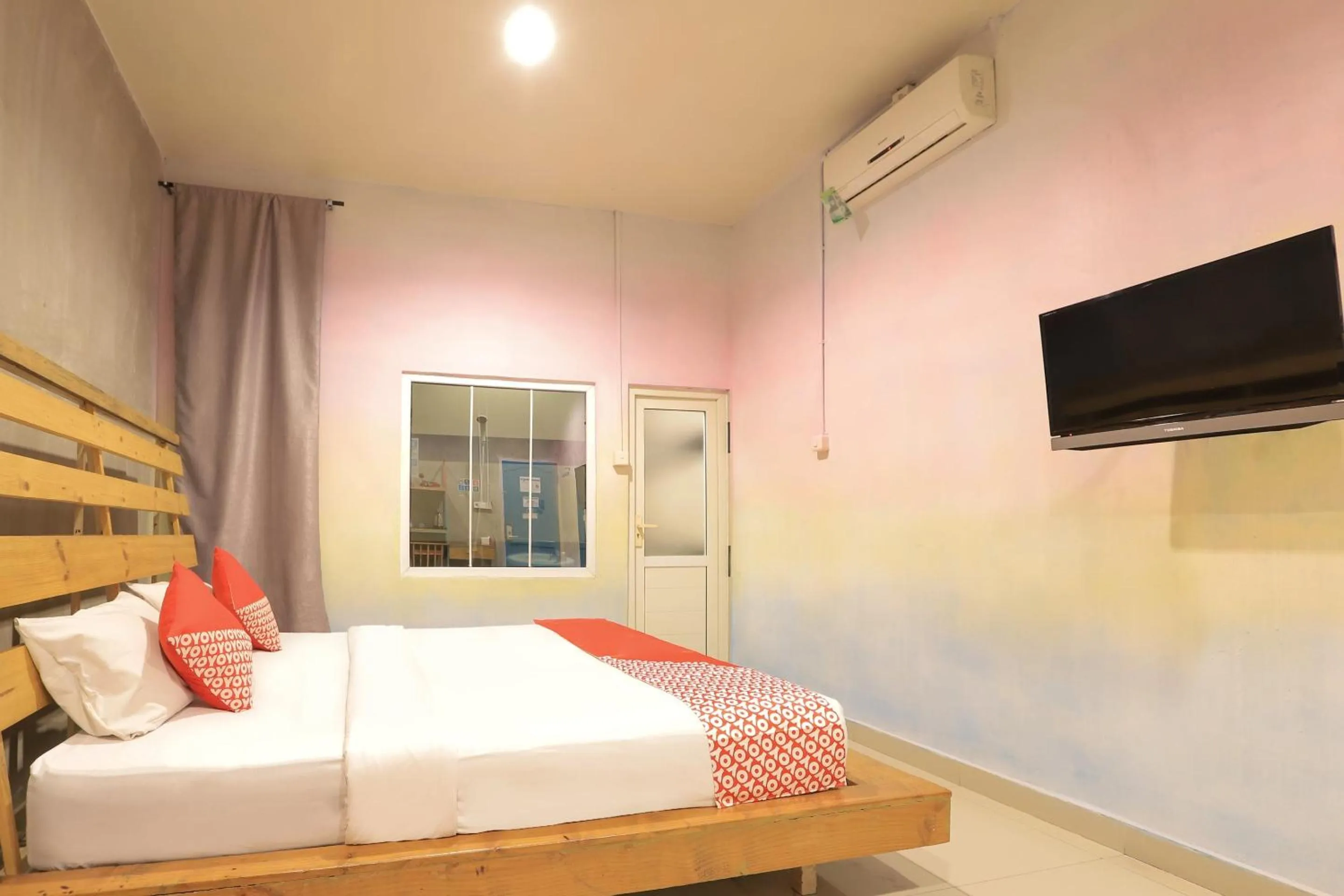 Bedroom, Bed in Hotel O Tokidoki X Ah123 Residence