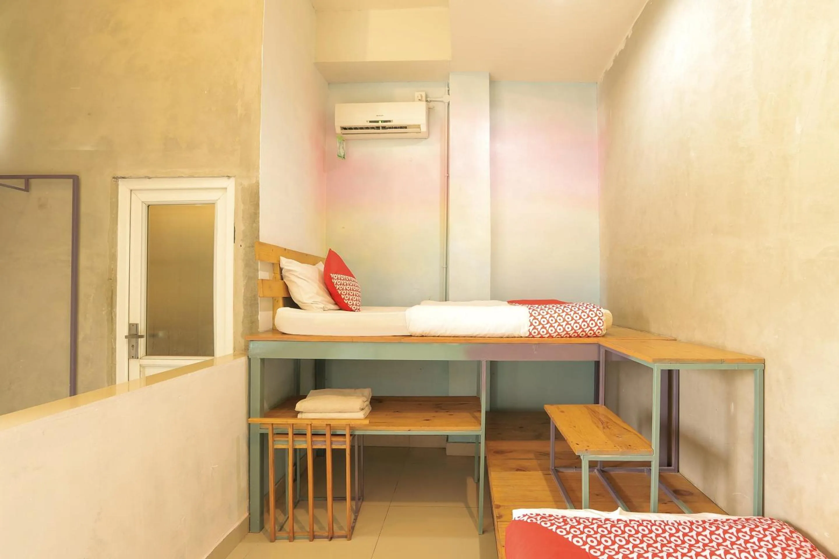 Bedroom, Bed in Hotel O Tokidoki X Ah123 Residence