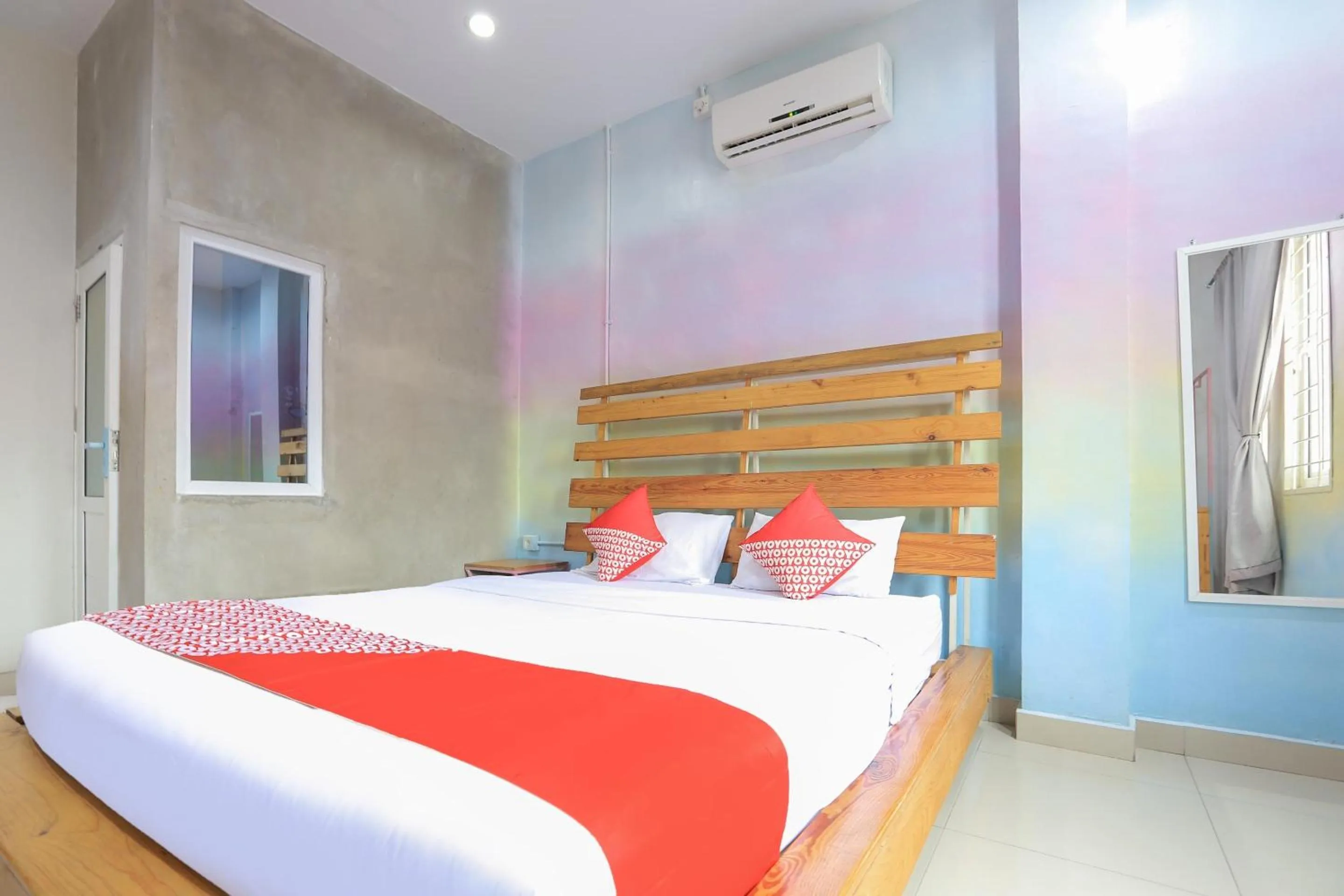 Bedroom, Bed in Hotel O Tokidoki X Ah123 Residence