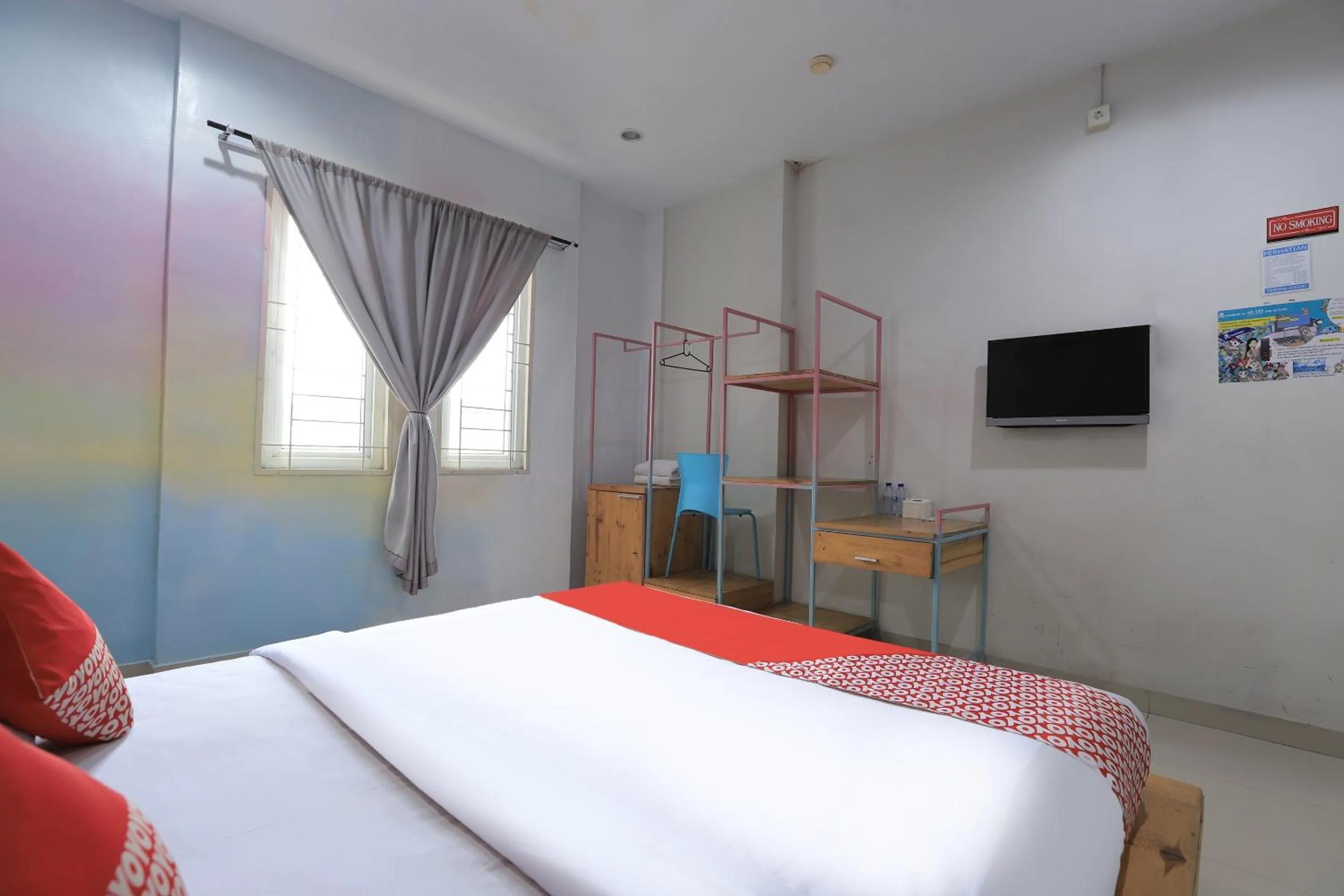 Bedroom, Bed in Hotel O Tokidoki X Ah123 Residence