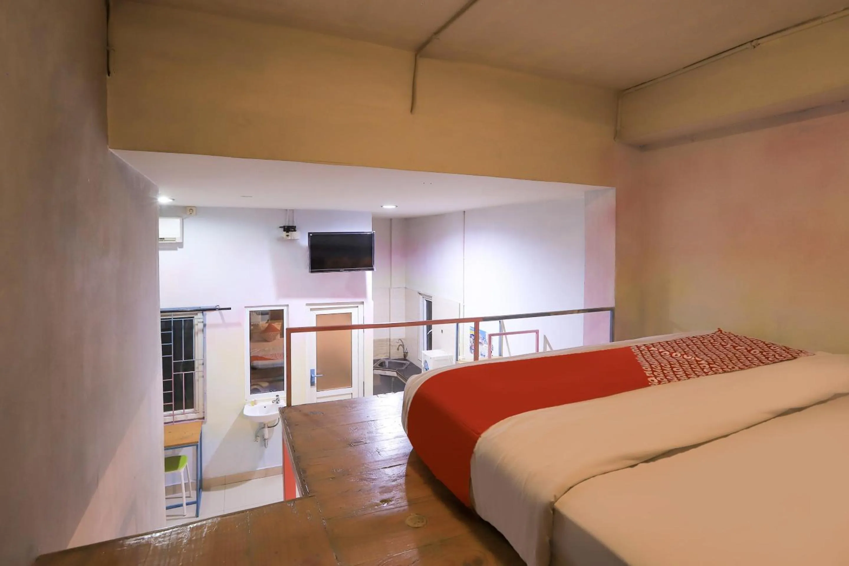 Bedroom, Bed in Hotel O Tokidoki X Ah123 Residence