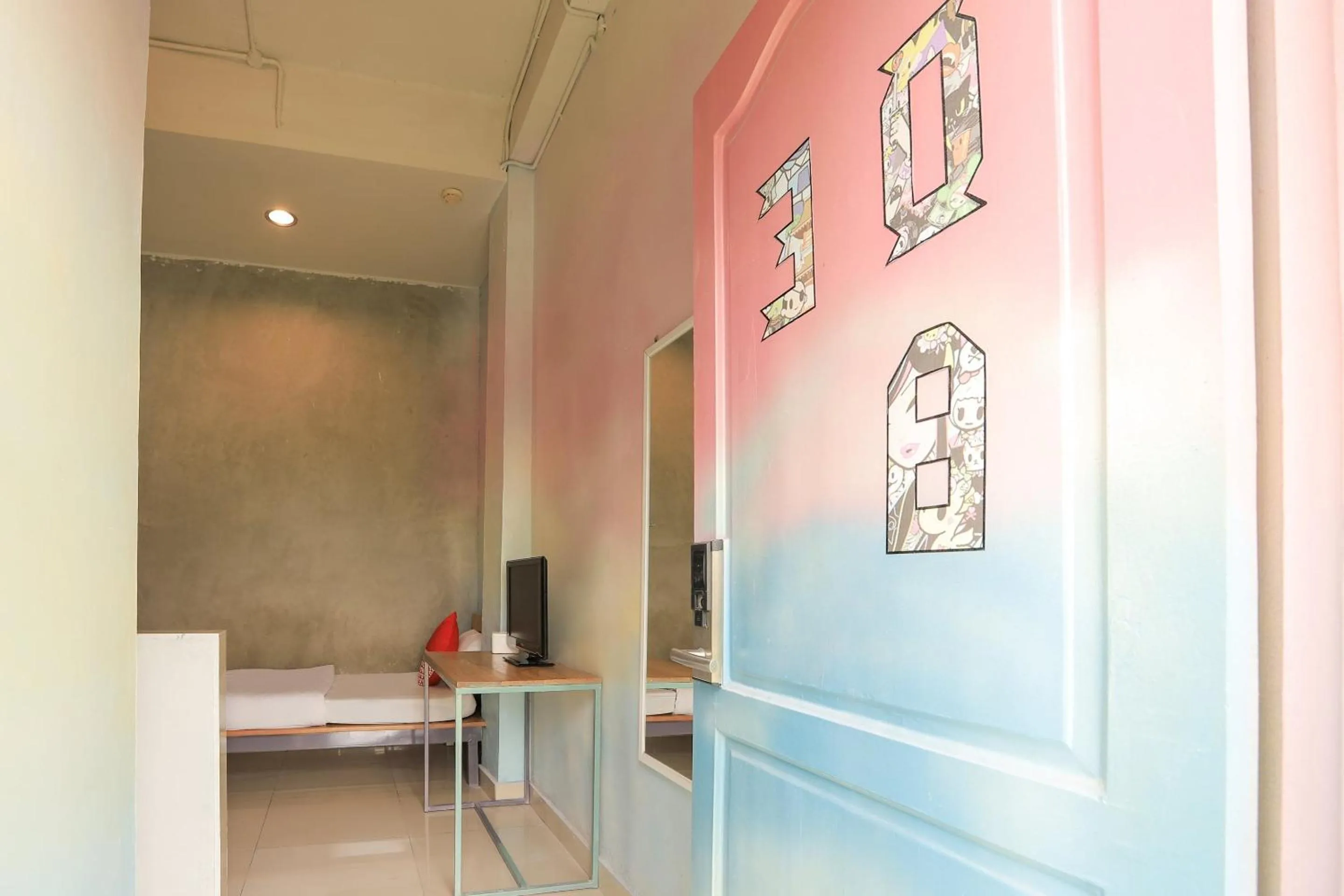 Bedroom, Bed in Hotel O Tokidoki X Ah123 Residence