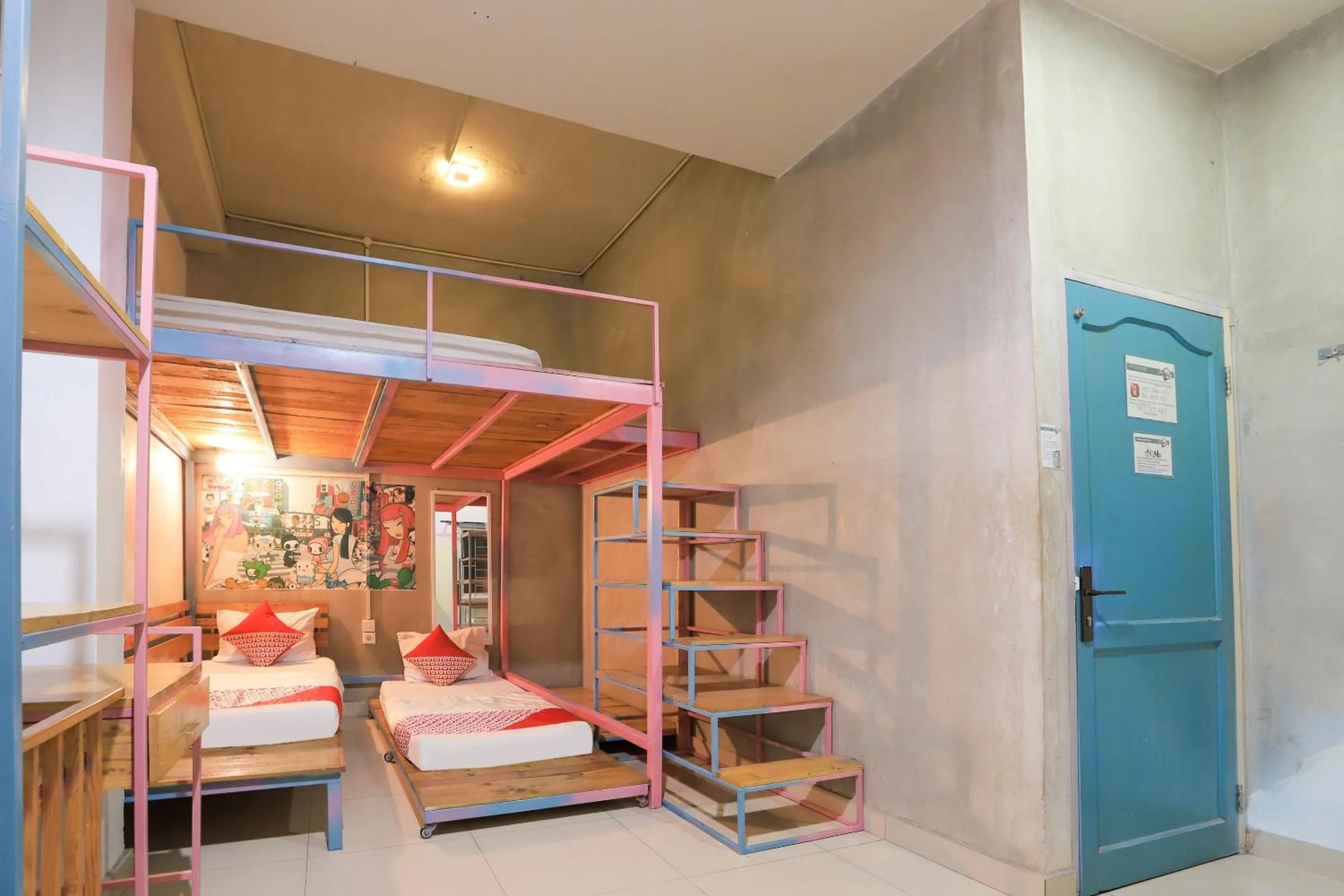 Bedroom, Bed in Hotel O Tokidoki X Ah123 Residence