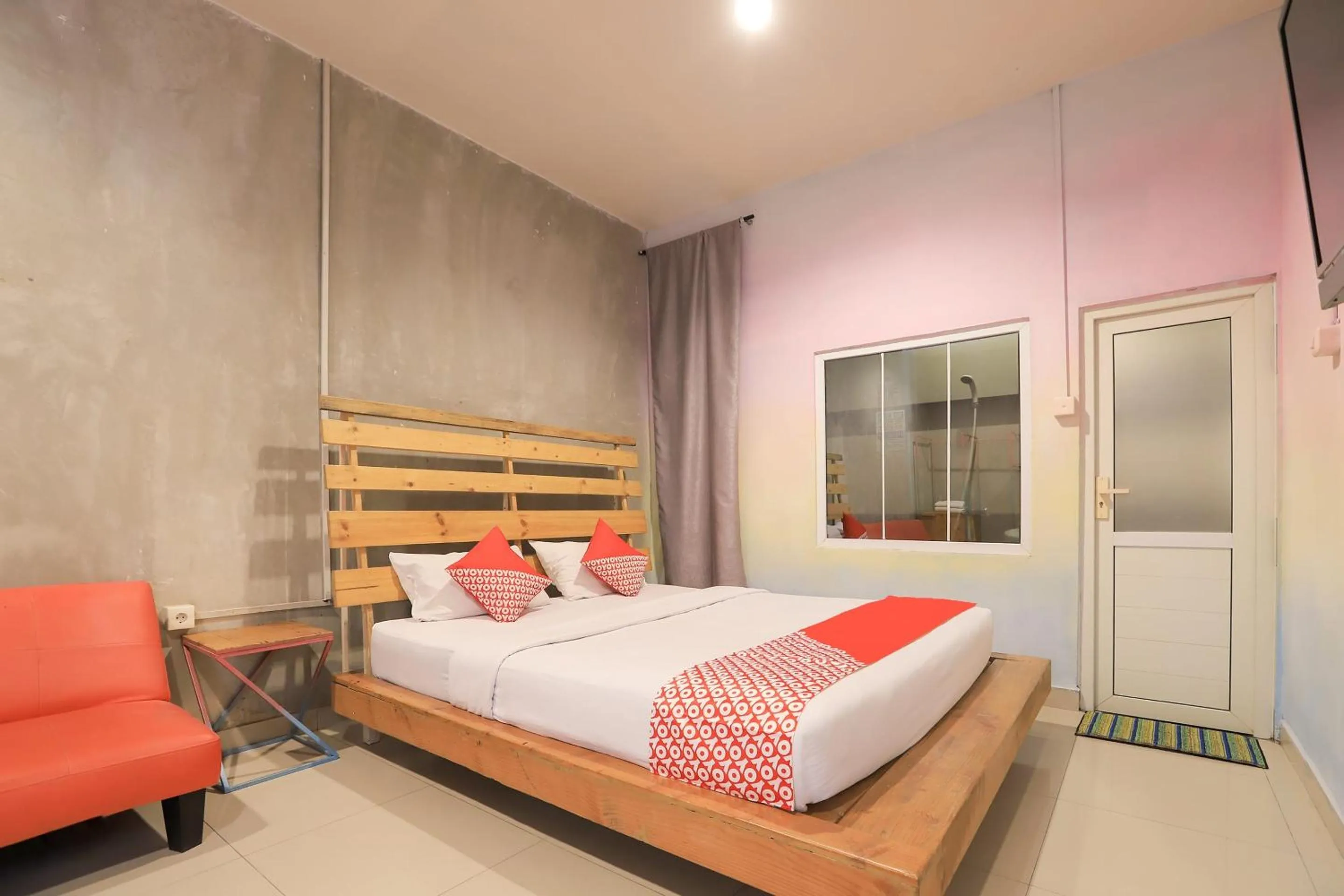 Bedroom, Bed in Hotel O Tokidoki X Ah123 Residence