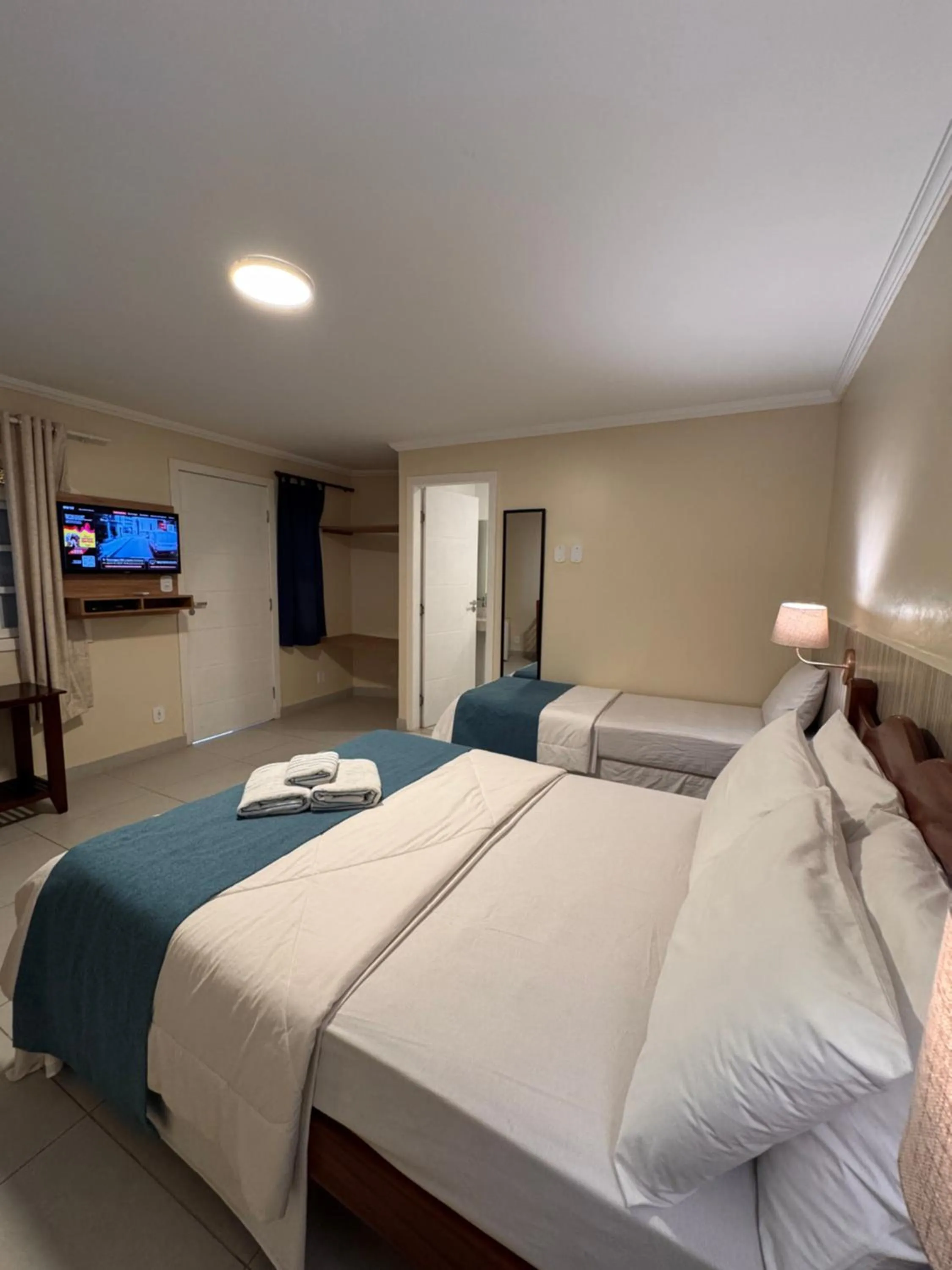 Bed in Pousada Porto Praia