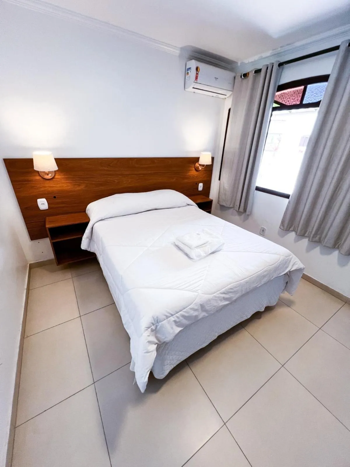 Bed in Pousada Porto Praia