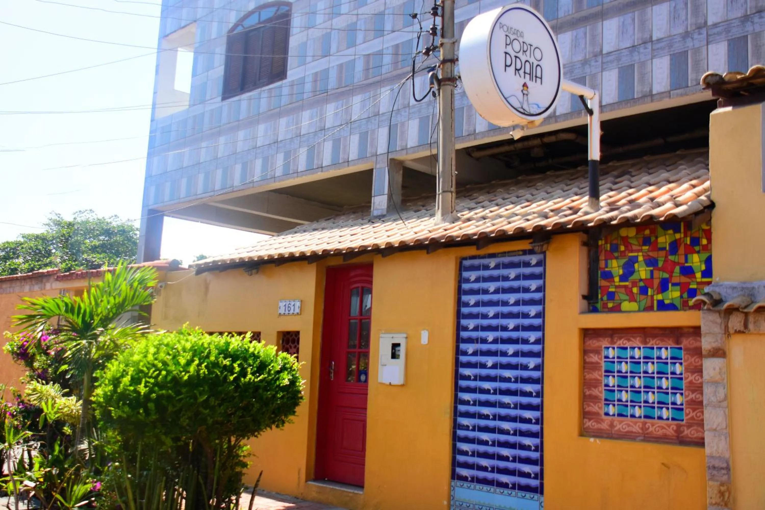 Facade/entrance in Pousada Porto Praia