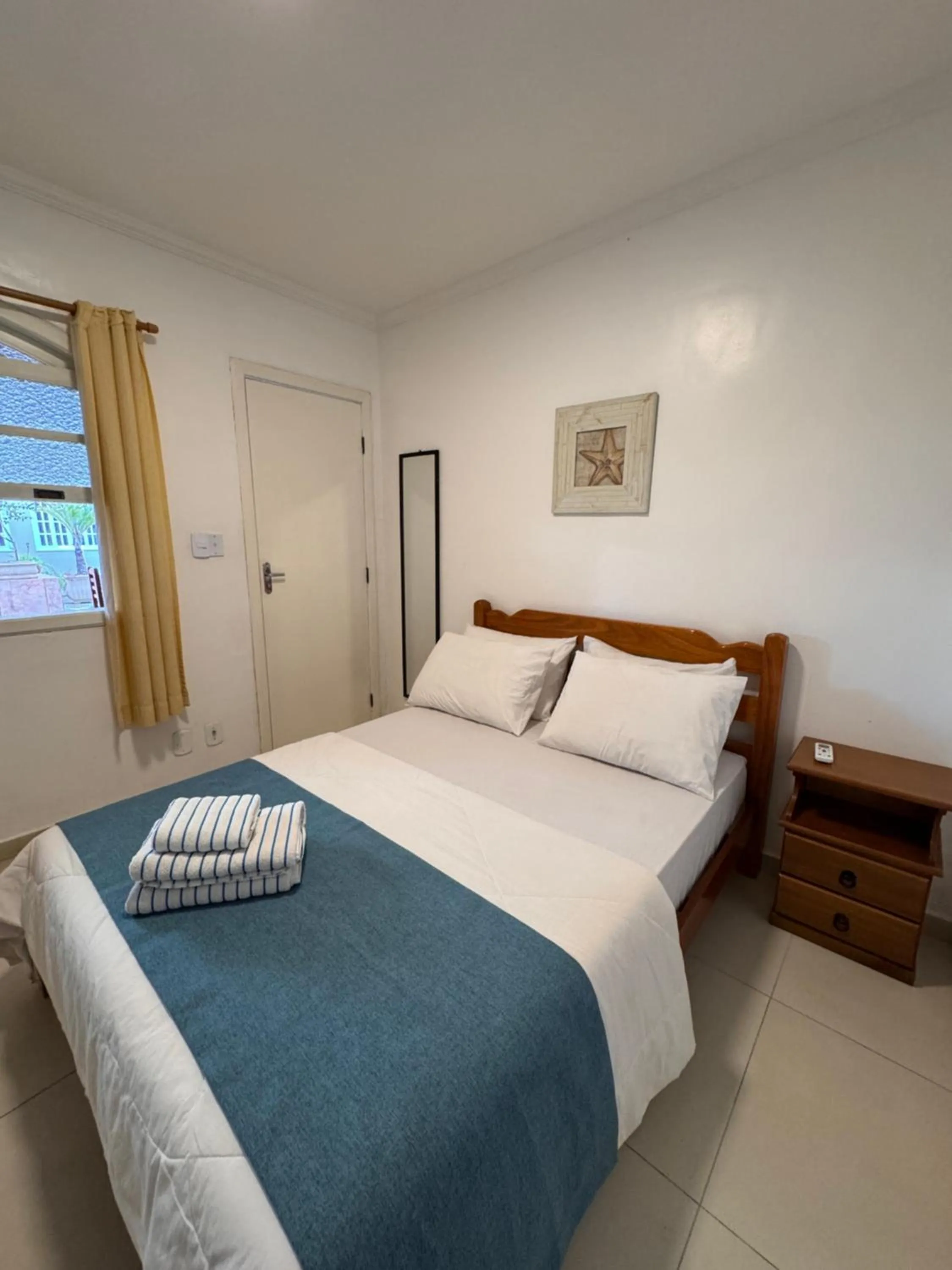 Bed in Pousada Porto Praia