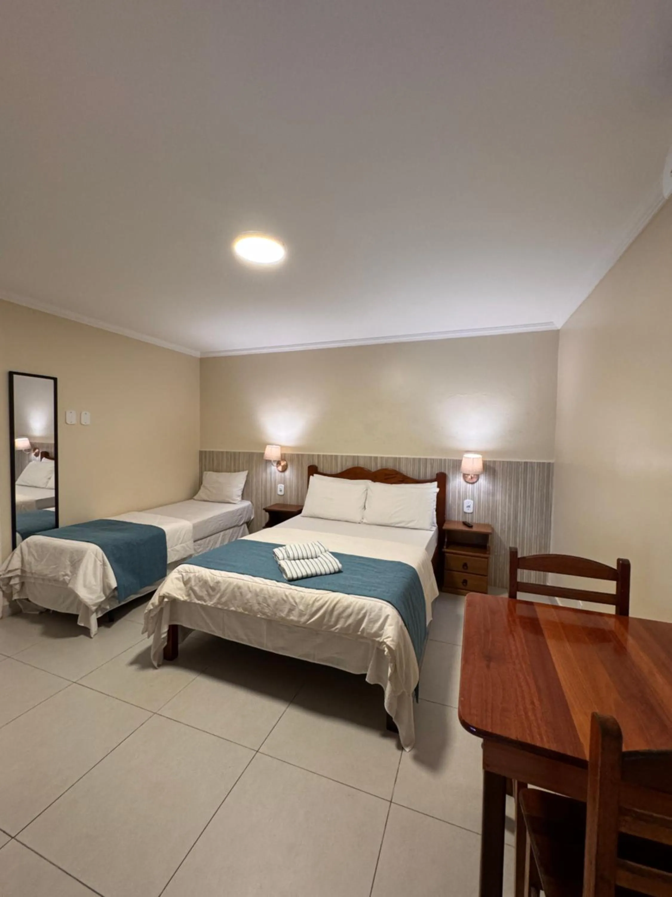 Bed in Pousada Porto Praia