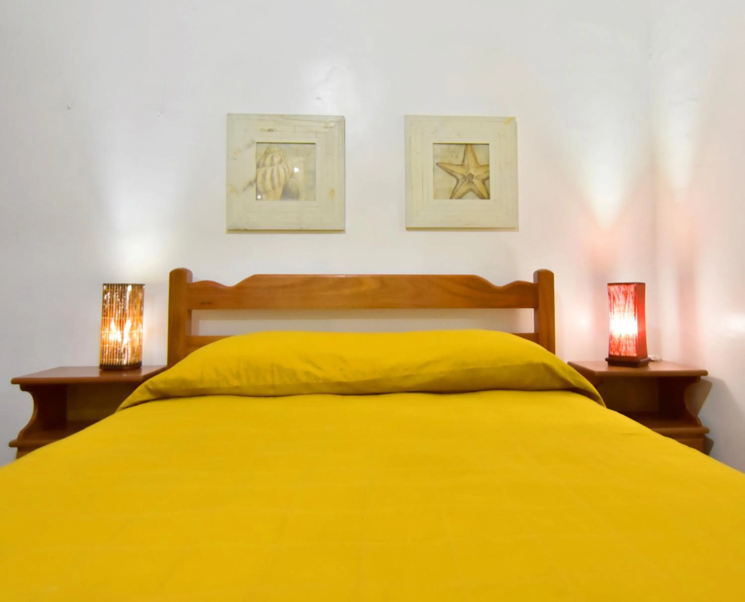 Bed in Pousada Porto Praia