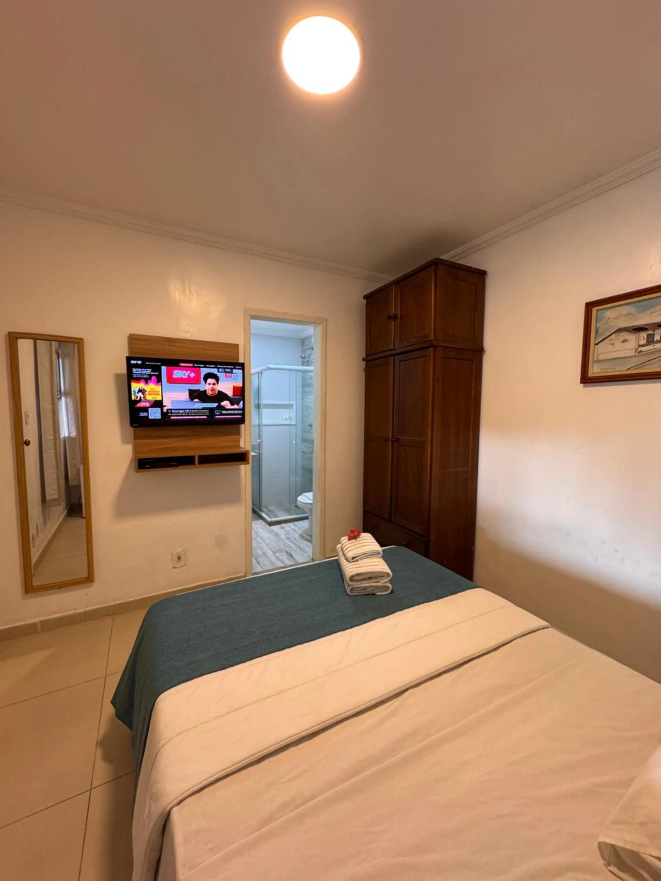 Bed in Pousada Porto Praia