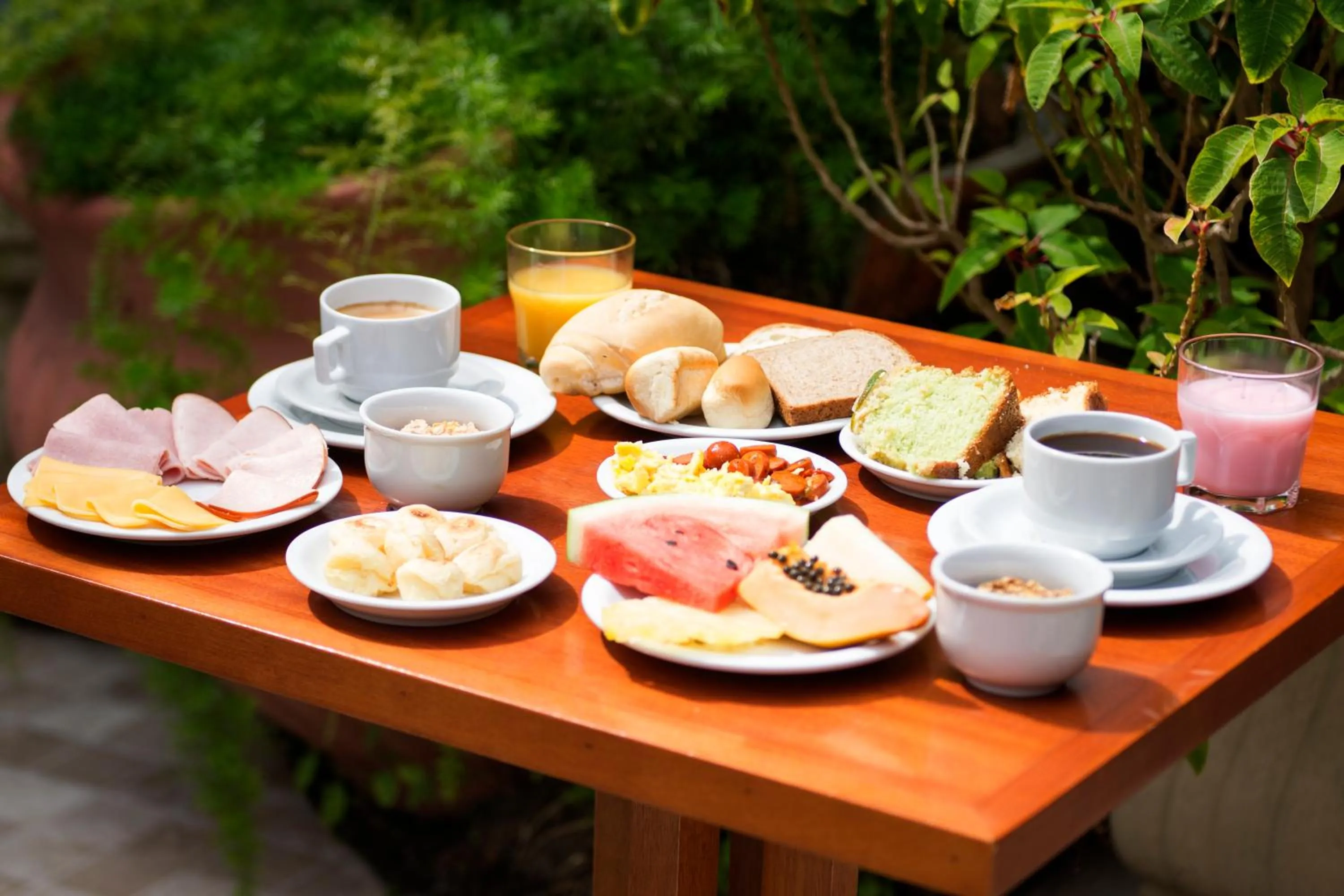 Breakfast in Pousada Porto Praia