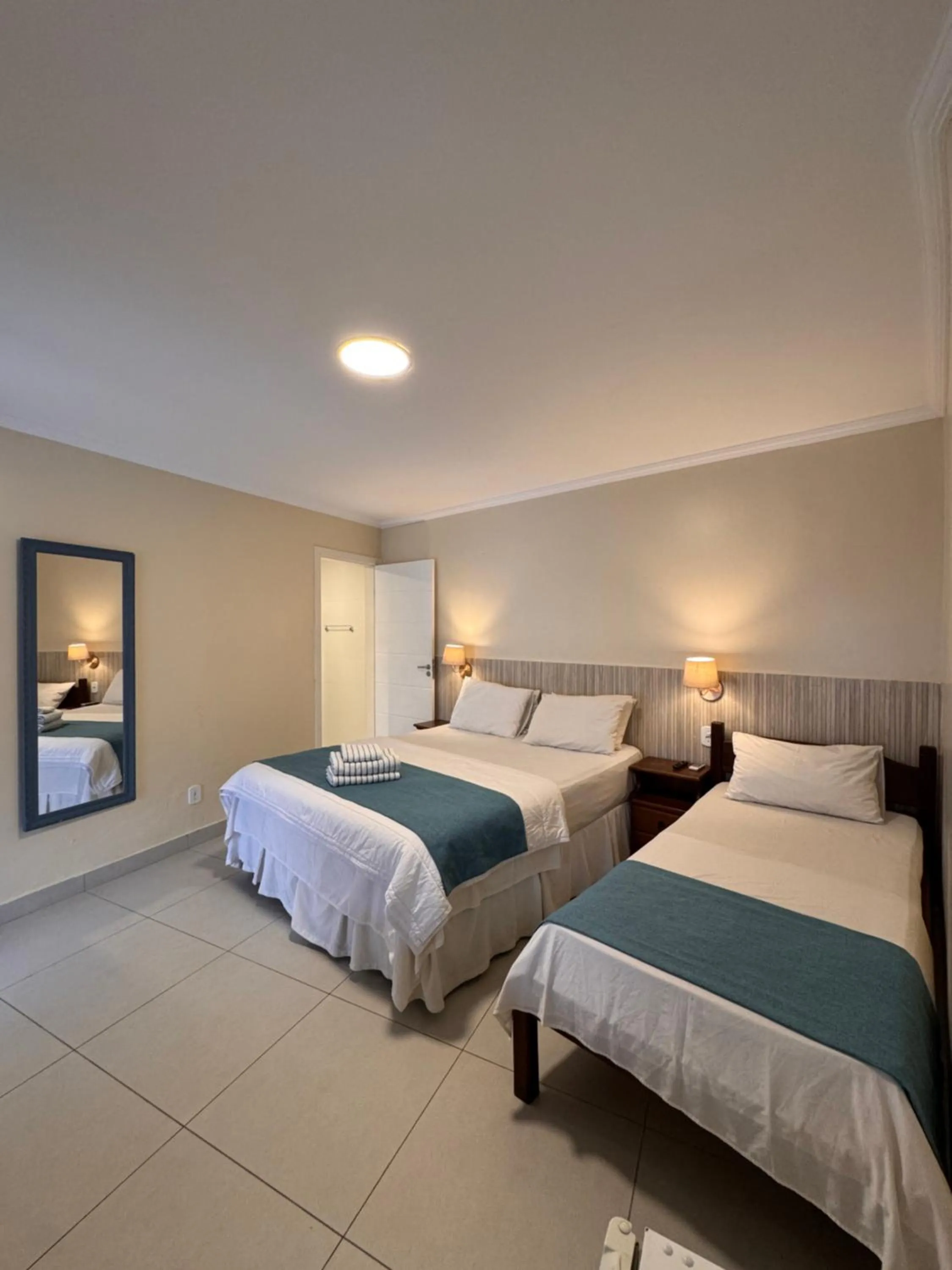 Bed in Pousada Porto Praia