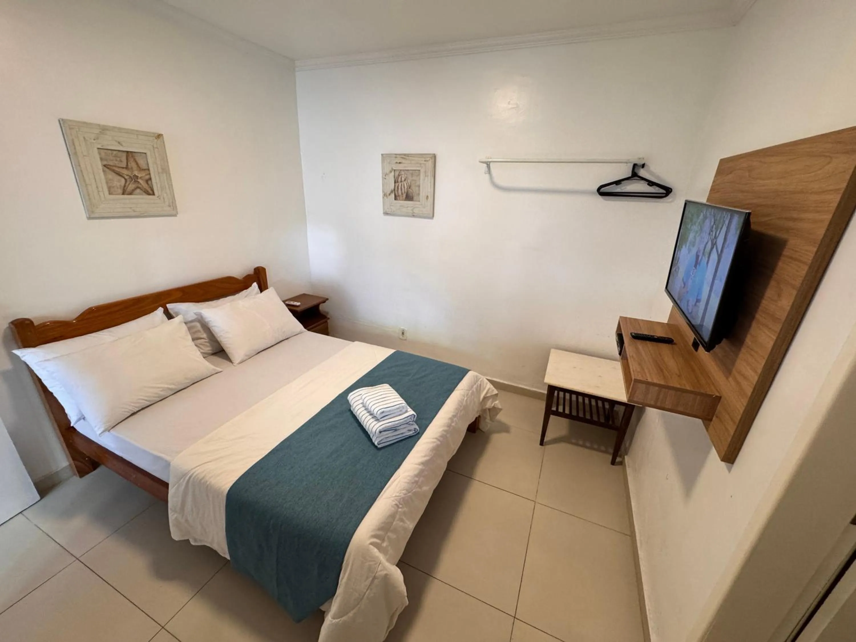 Bed in Pousada Porto Praia