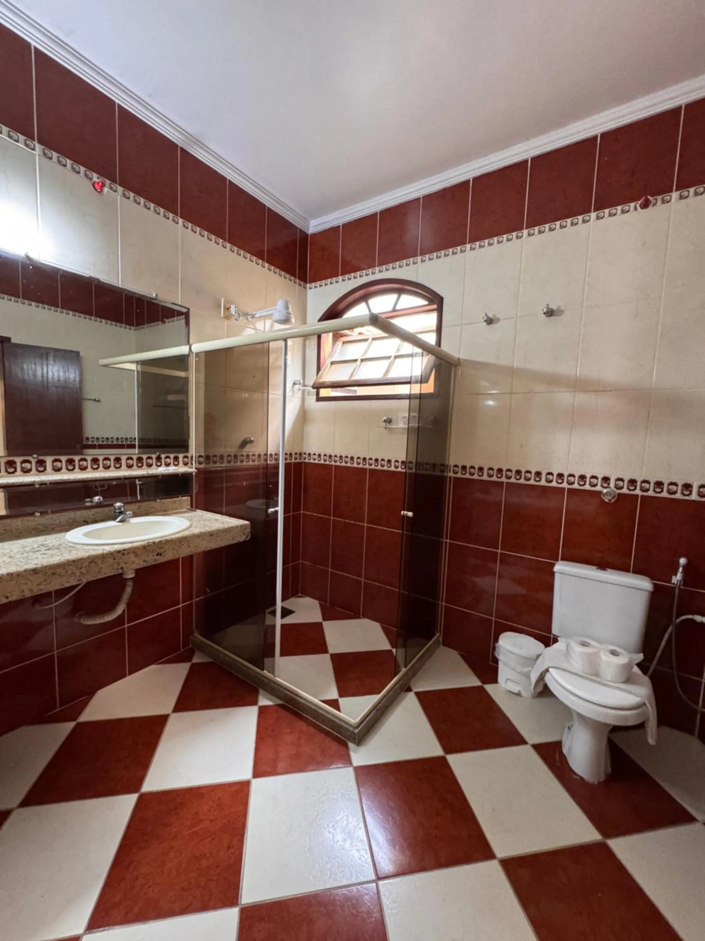 Bathroom in Pousada Porto Praia