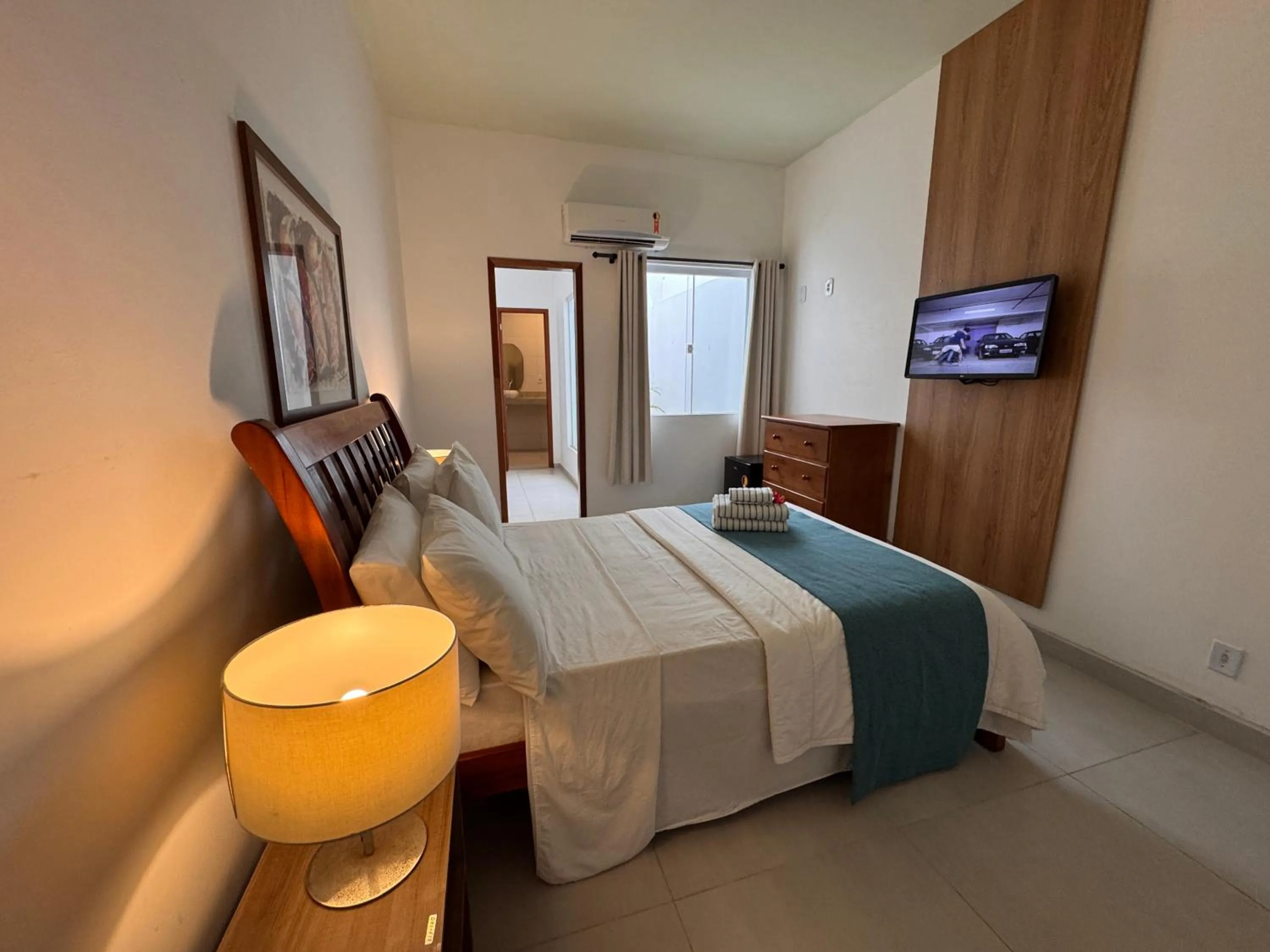 Bed in Pousada Porto Praia