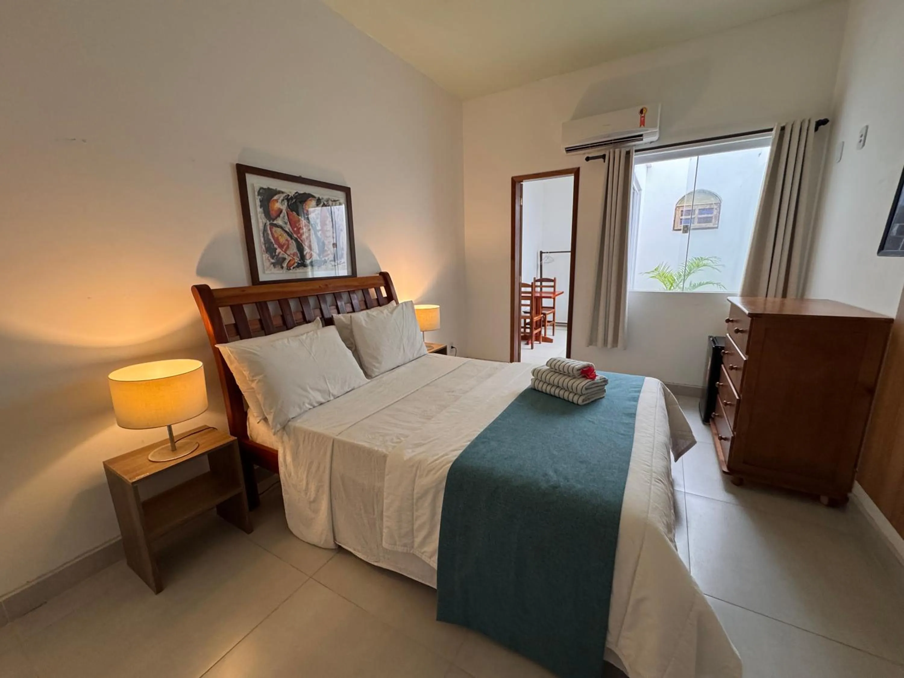 Bed in Pousada Porto Praia