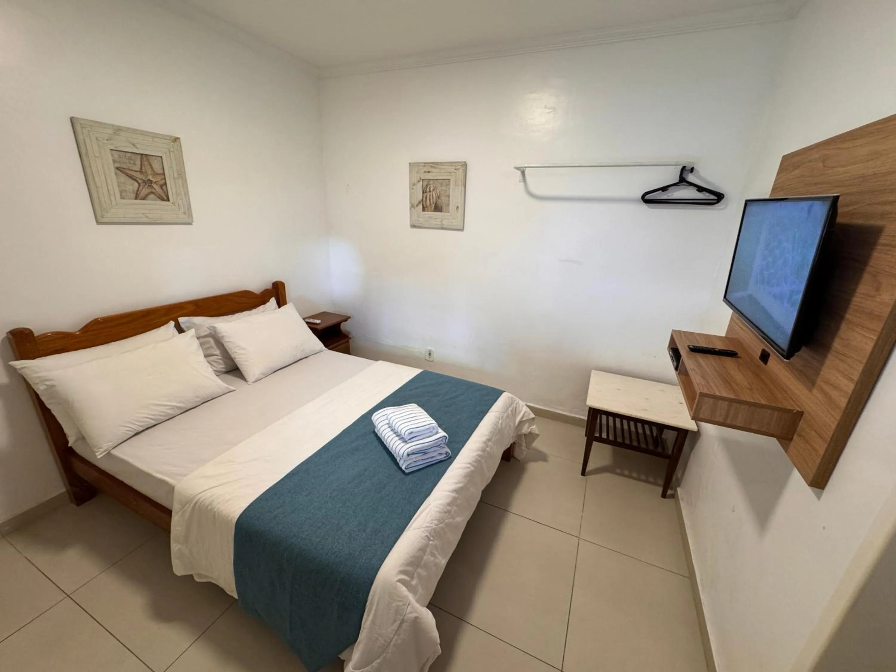 Bed in Pousada Porto Praia