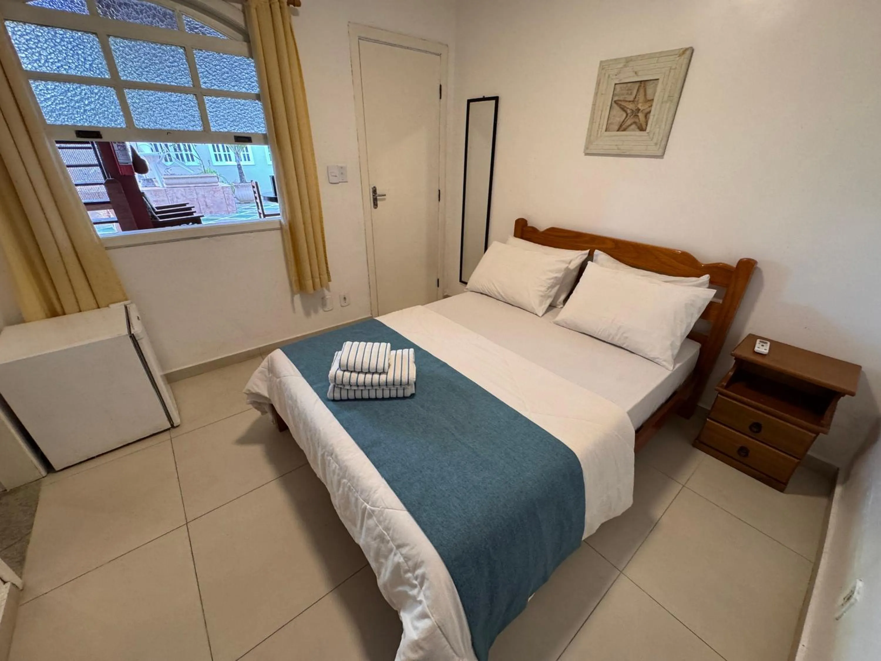 Bed in Pousada Porto Praia