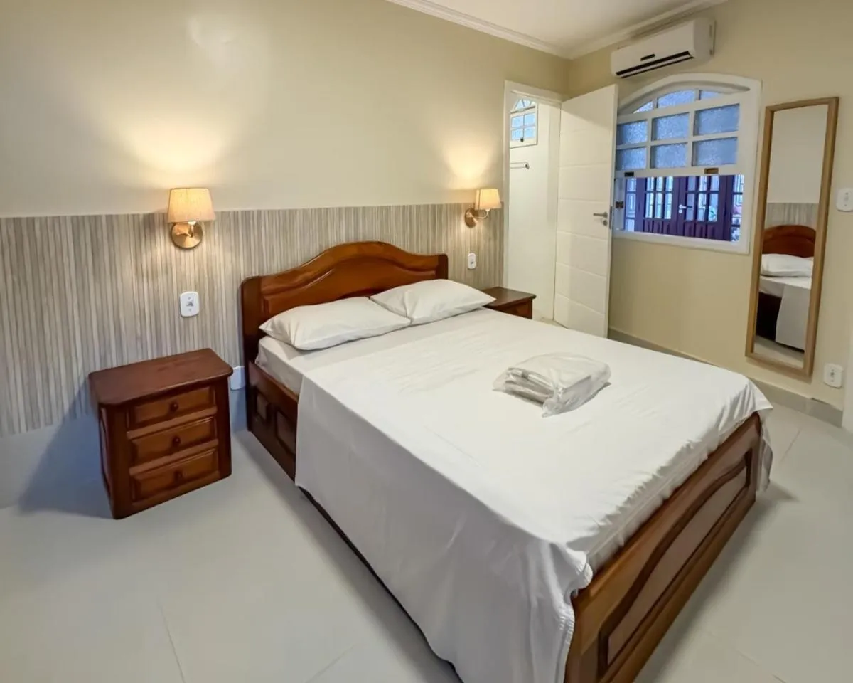 Bedroom, Bed in Pousada Porto Praia