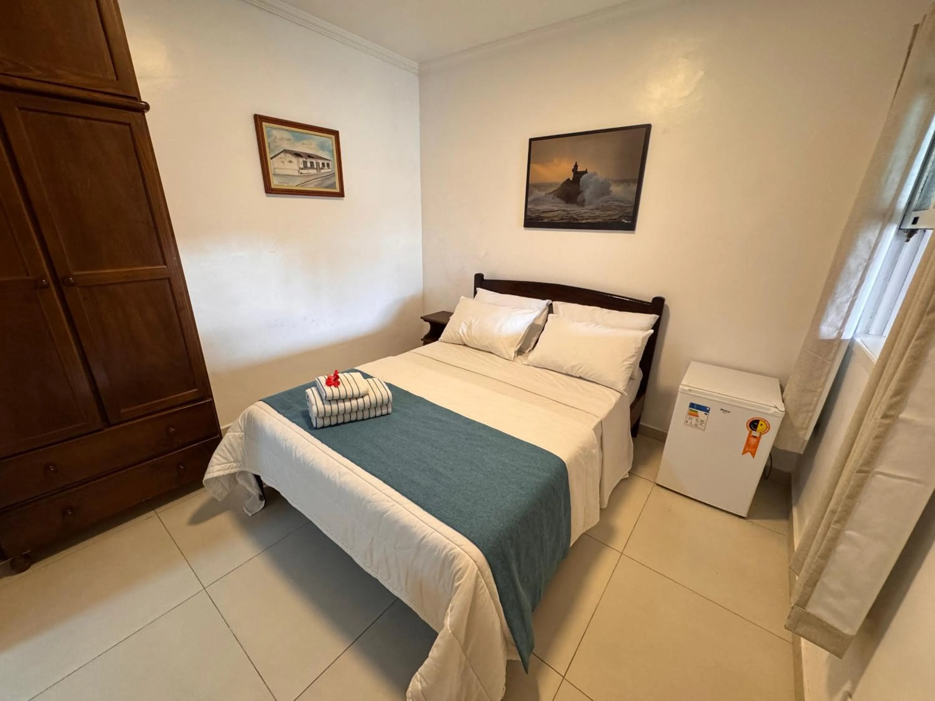 Bed in Pousada Porto Praia