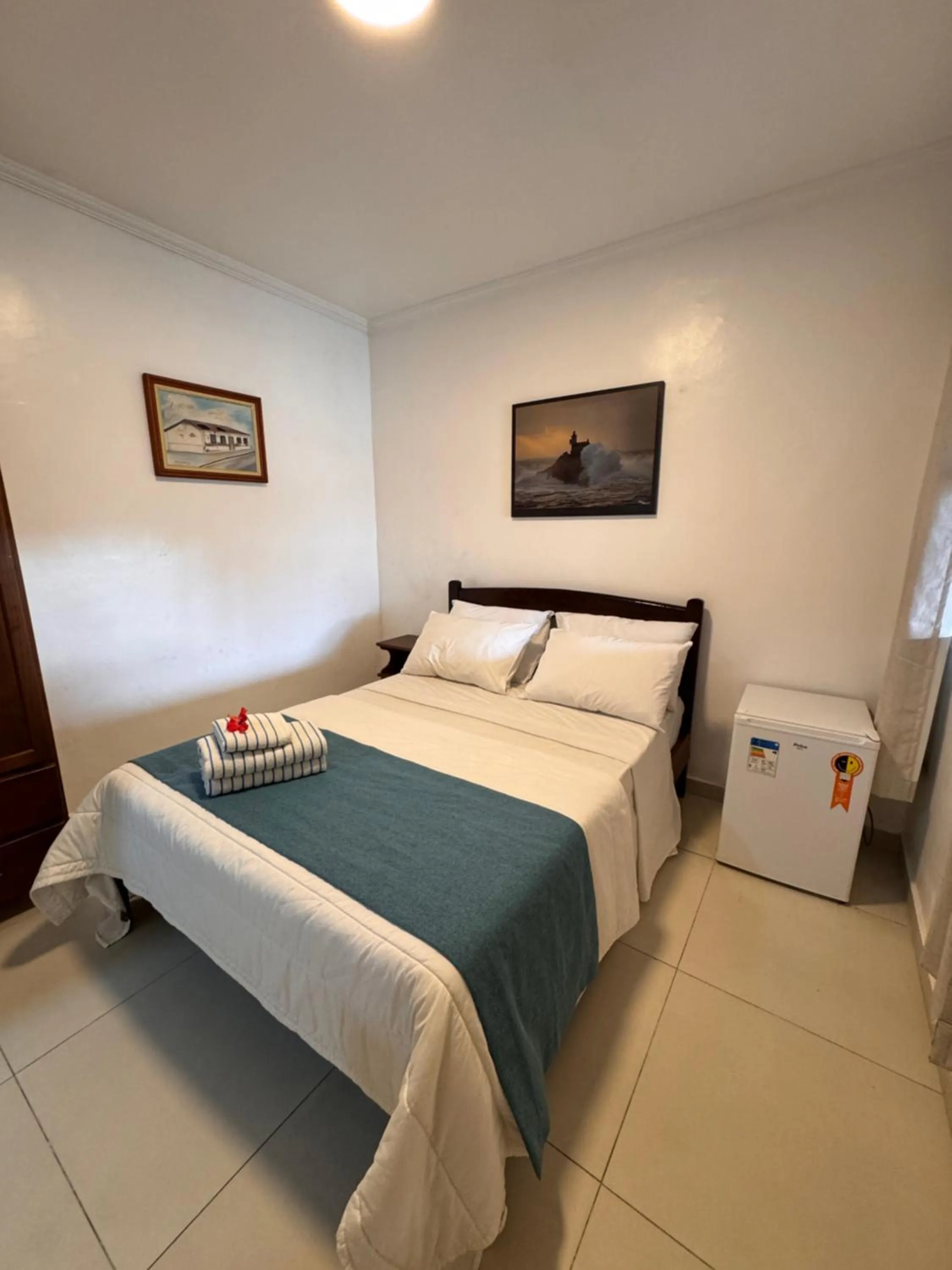 Bed in Pousada Porto Praia