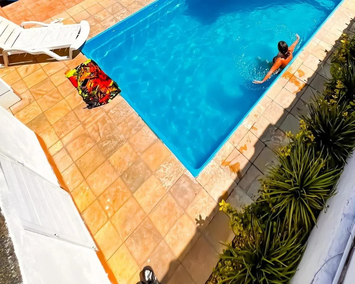 Swimming pool in Pousada Porto Praia